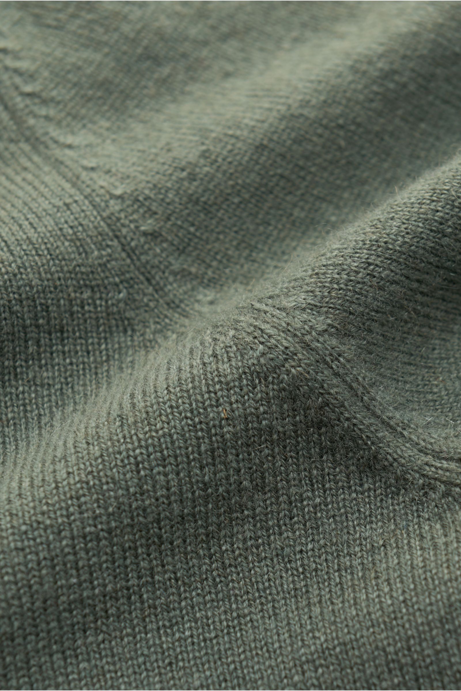 von Braun Cashmere Rollkragenpullover graugrün