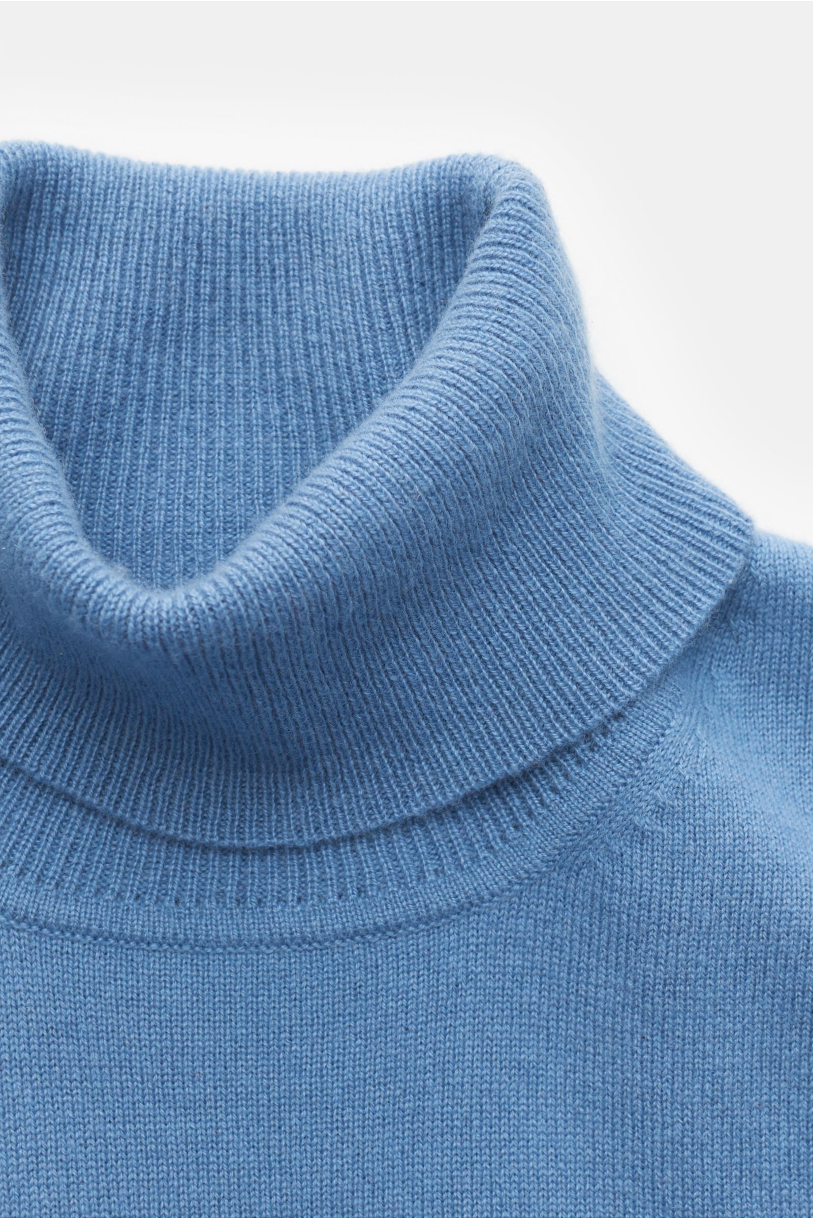 von Braun Cashmere turtleneck jumper blue