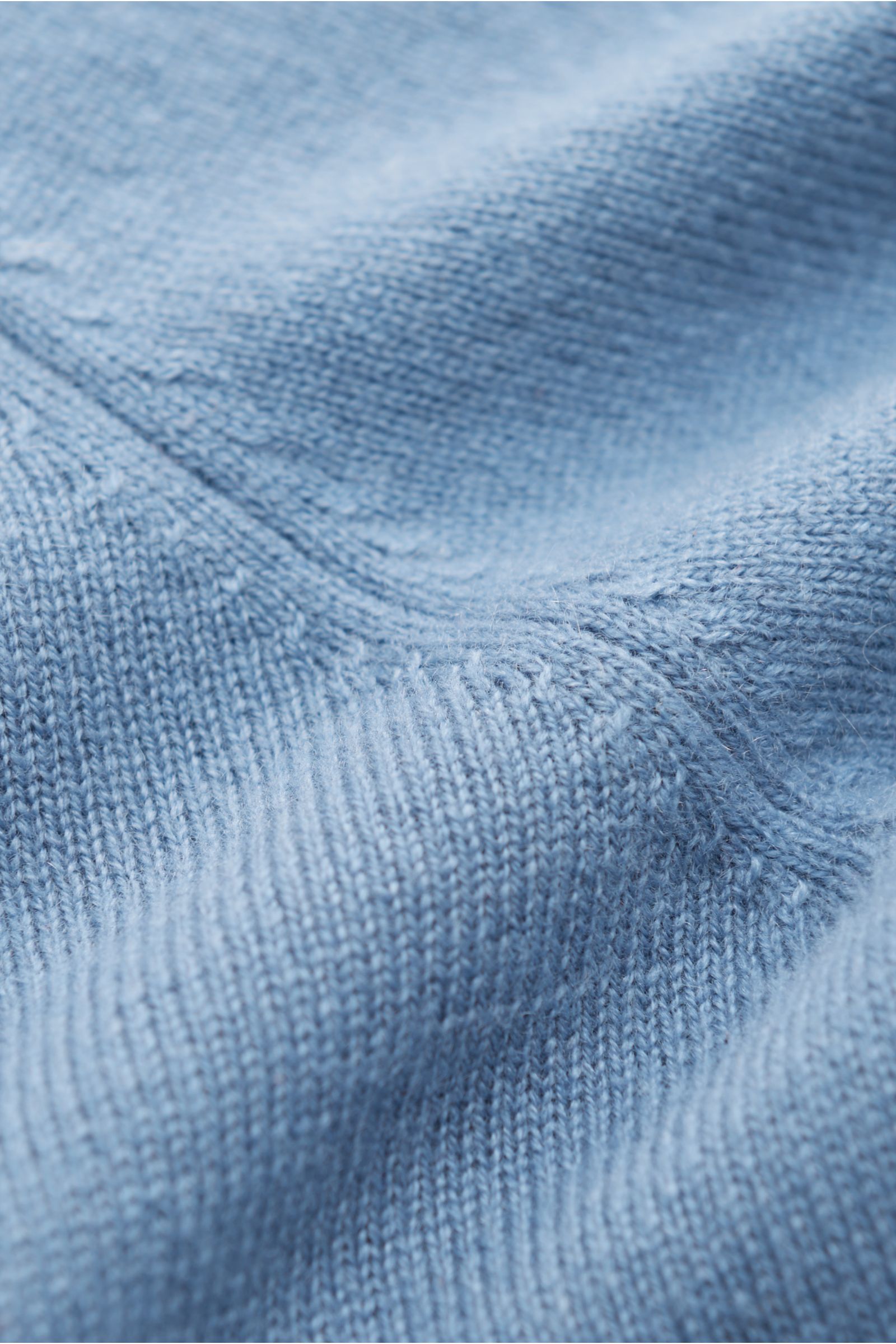 von Braun Cashmere turtleneck jumper blue