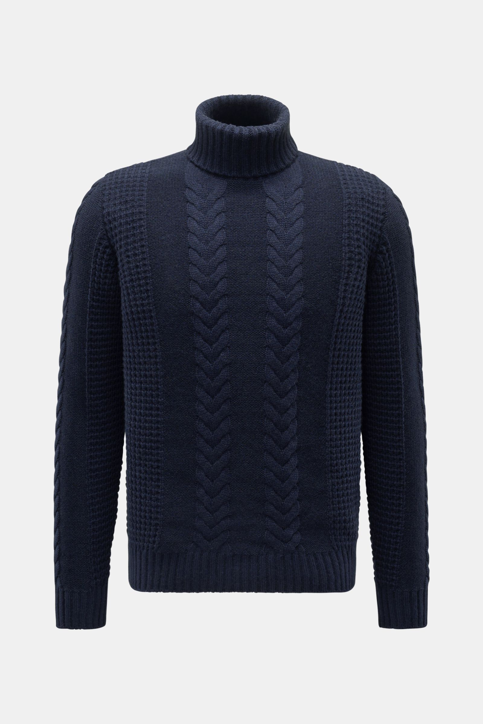 von Braun Cashmere Rollkragenpullover navy