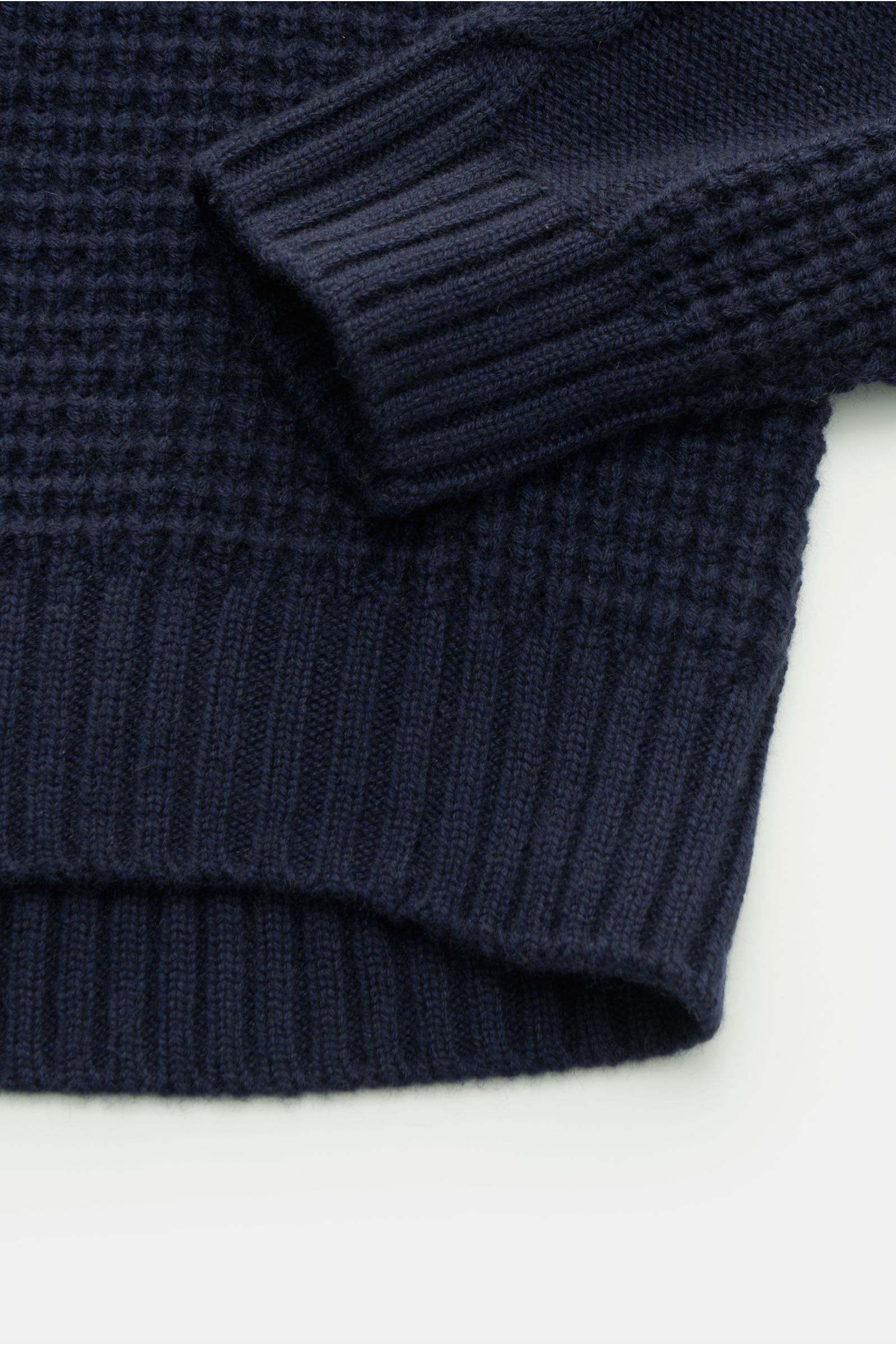 von Braun Cashmere Rollkragenpullover navy