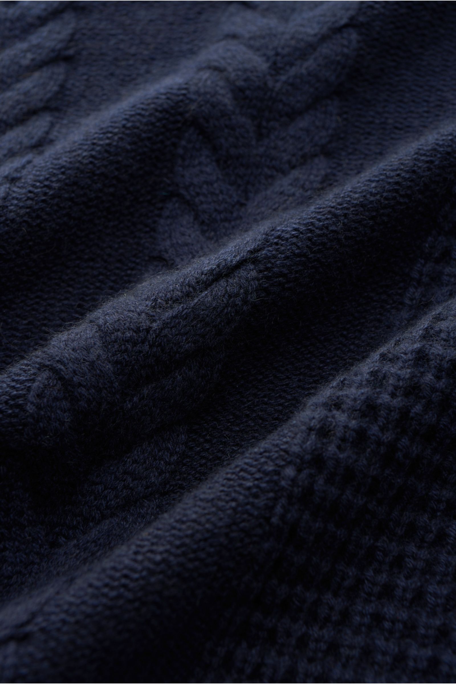 von Braun Cashmere Rollkragenpullover navy