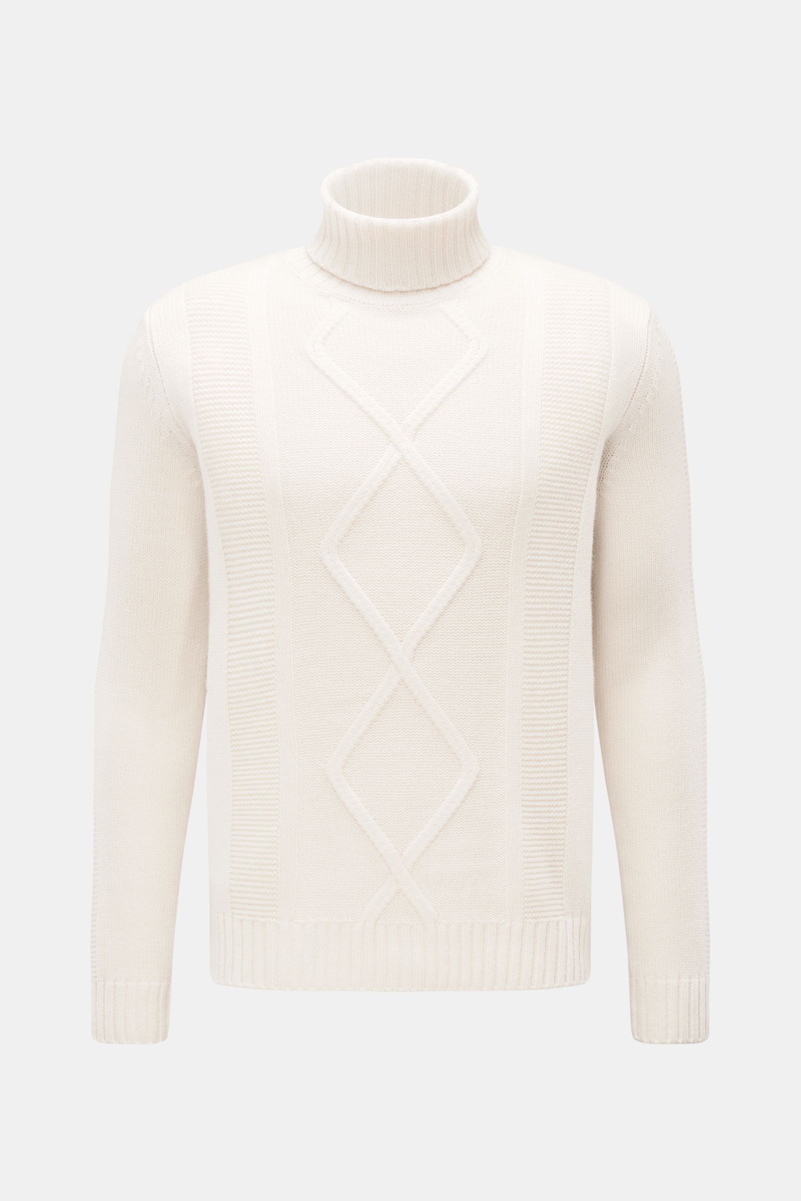 von Braun Cashmere Rollkragenpullover creme