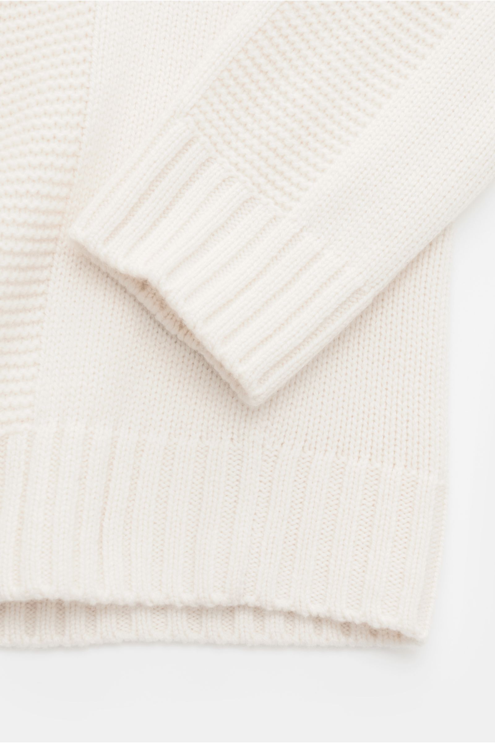 von Braun Cashmere Rollkragenpullover creme