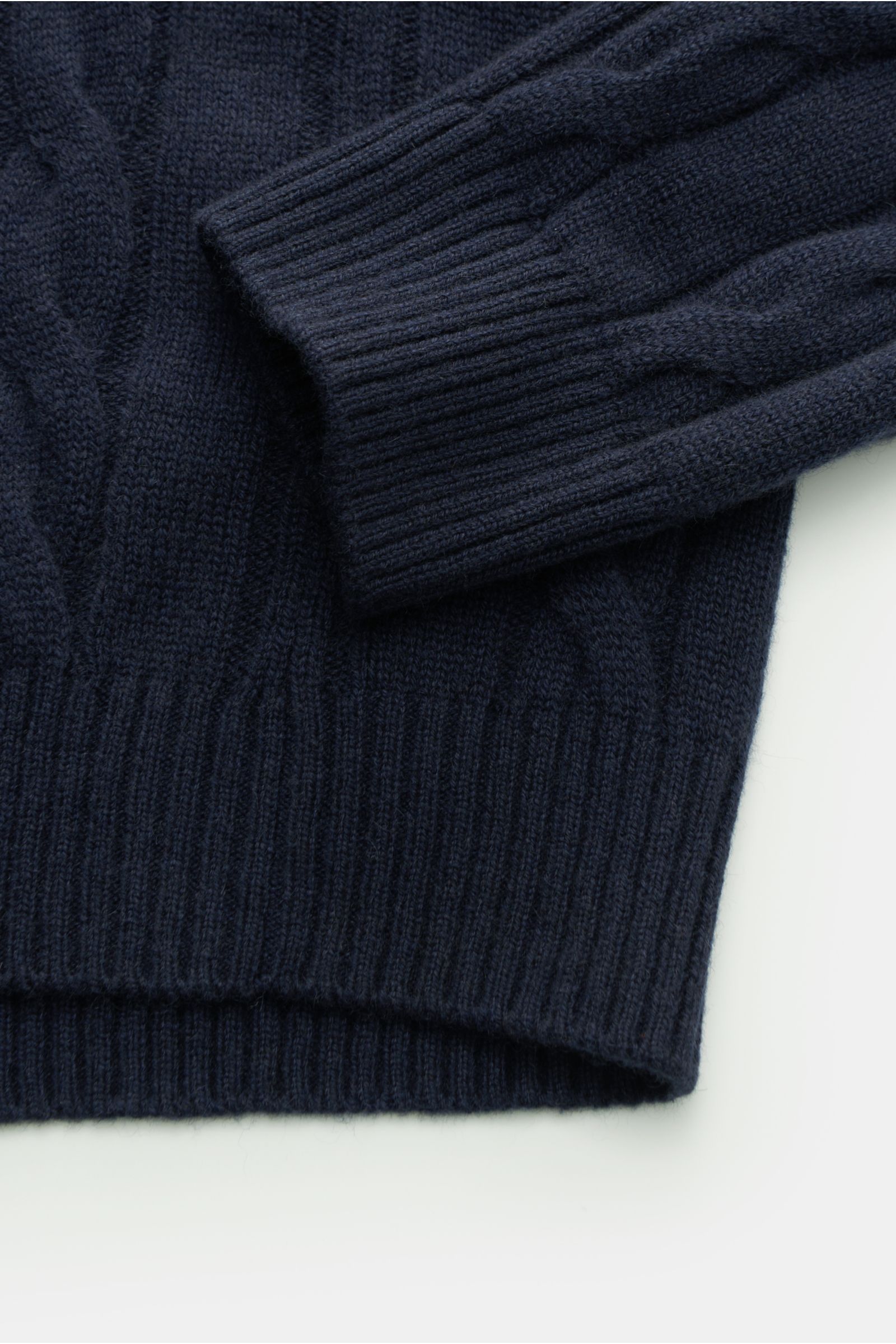 von Braun Cashmere Rollkragenpullover navy