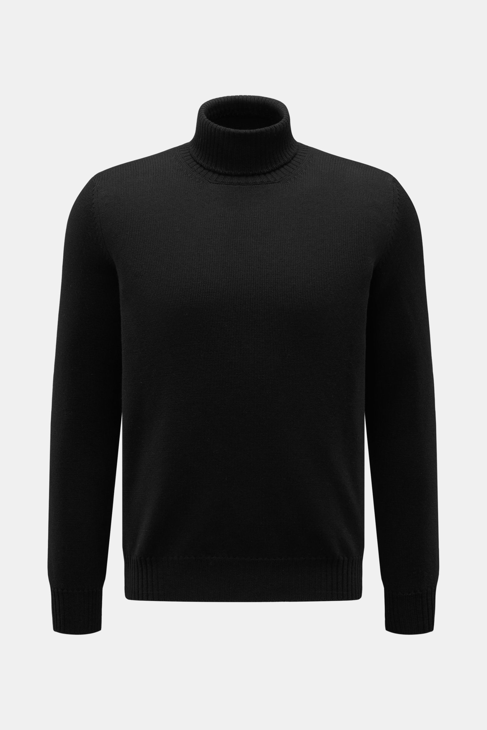 BRAUN Hamburg Rollkragenpullover schwarz