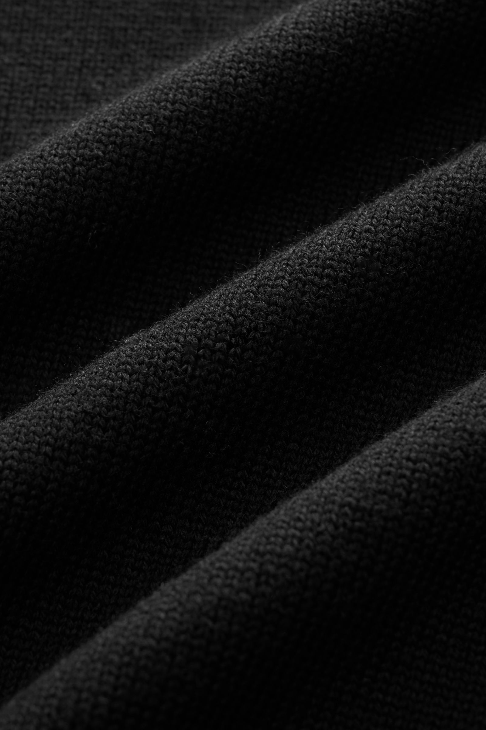 BRAUN Hamburg Rollkragenpullover schwarz