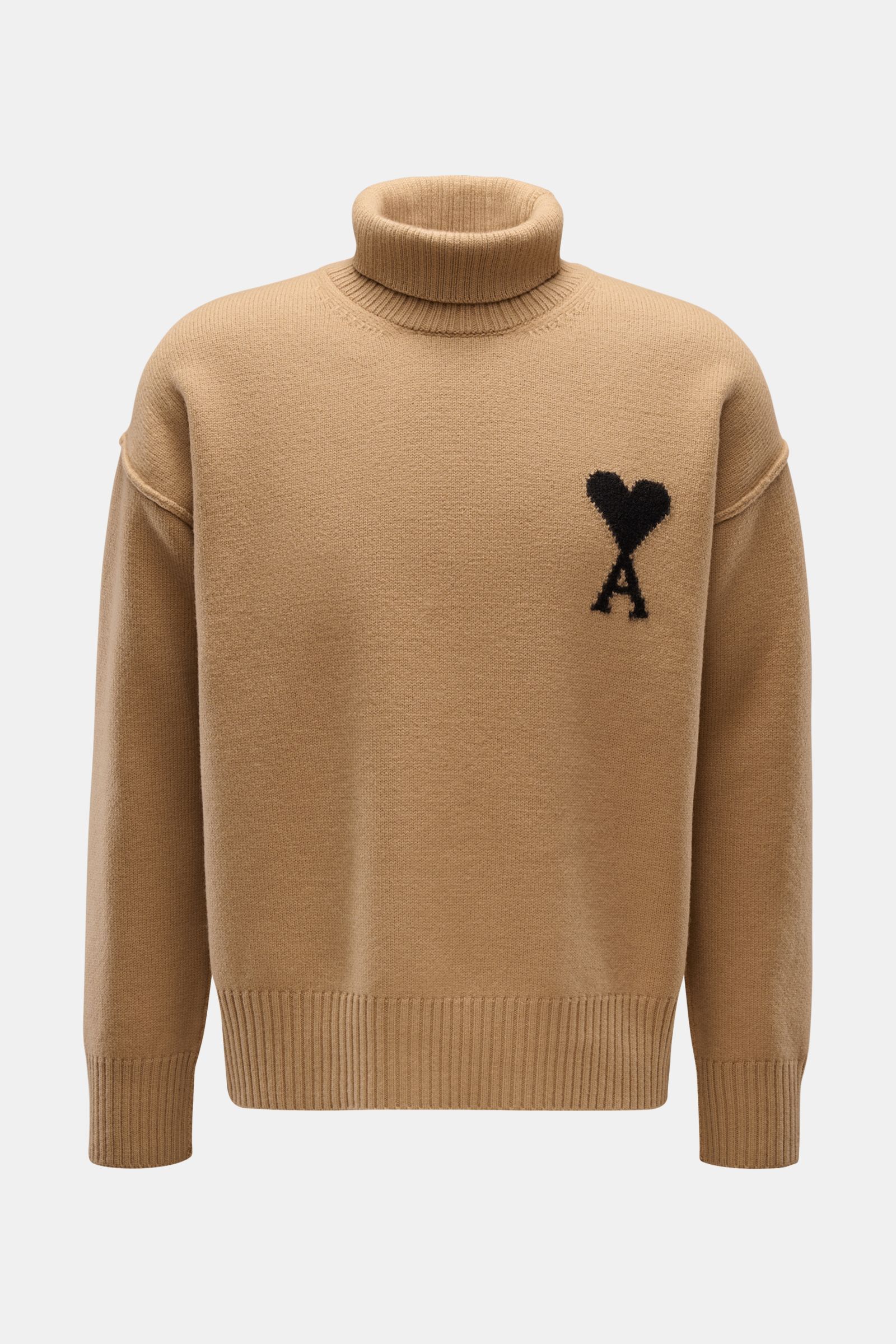 ami parisベージュ ニットセーター 楽天市場】アミ AMI セーター UKS006.018 289 ベージュ 2024AW