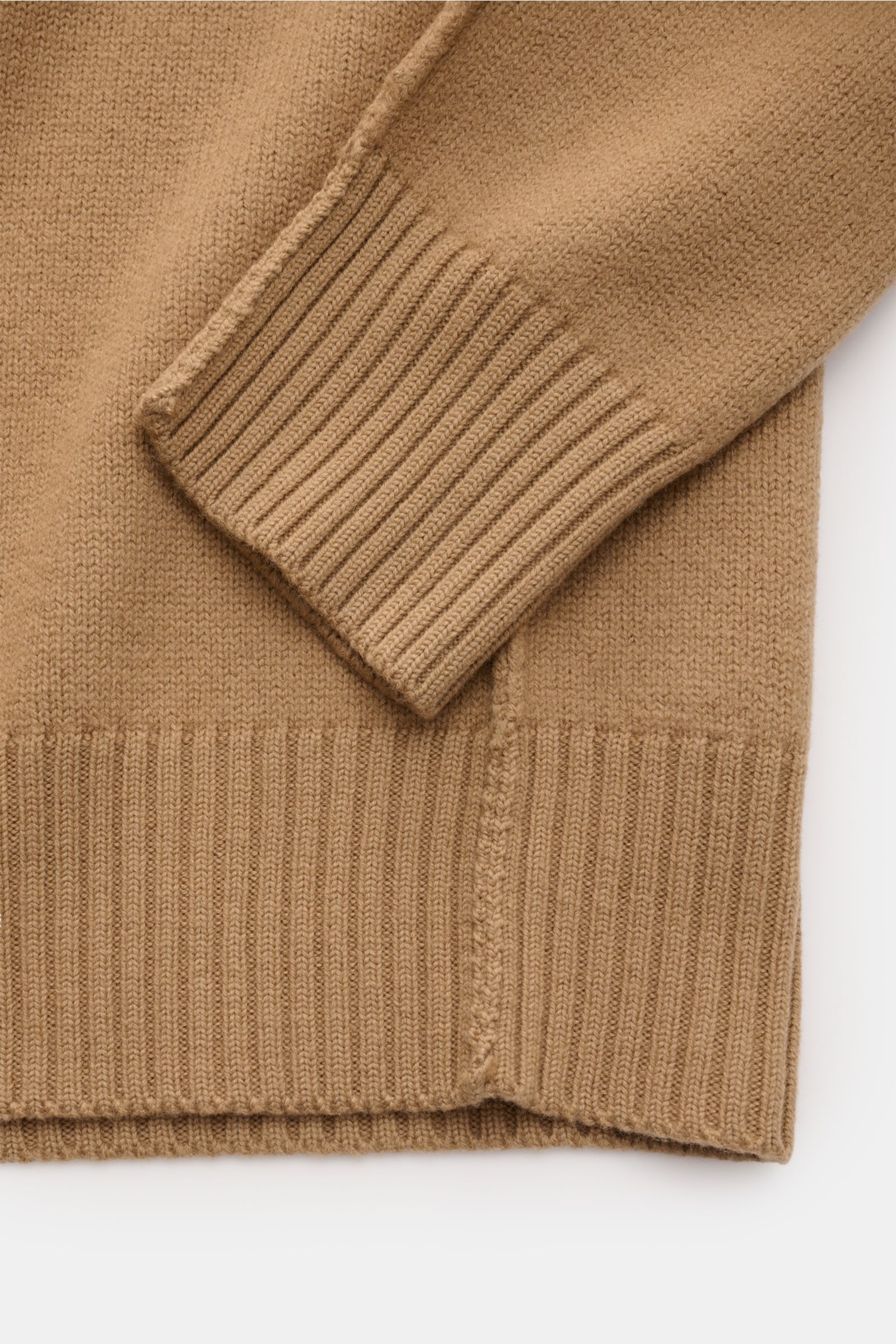 AMI PARIS turtleneck jumper camel | BRAUN Hamburg