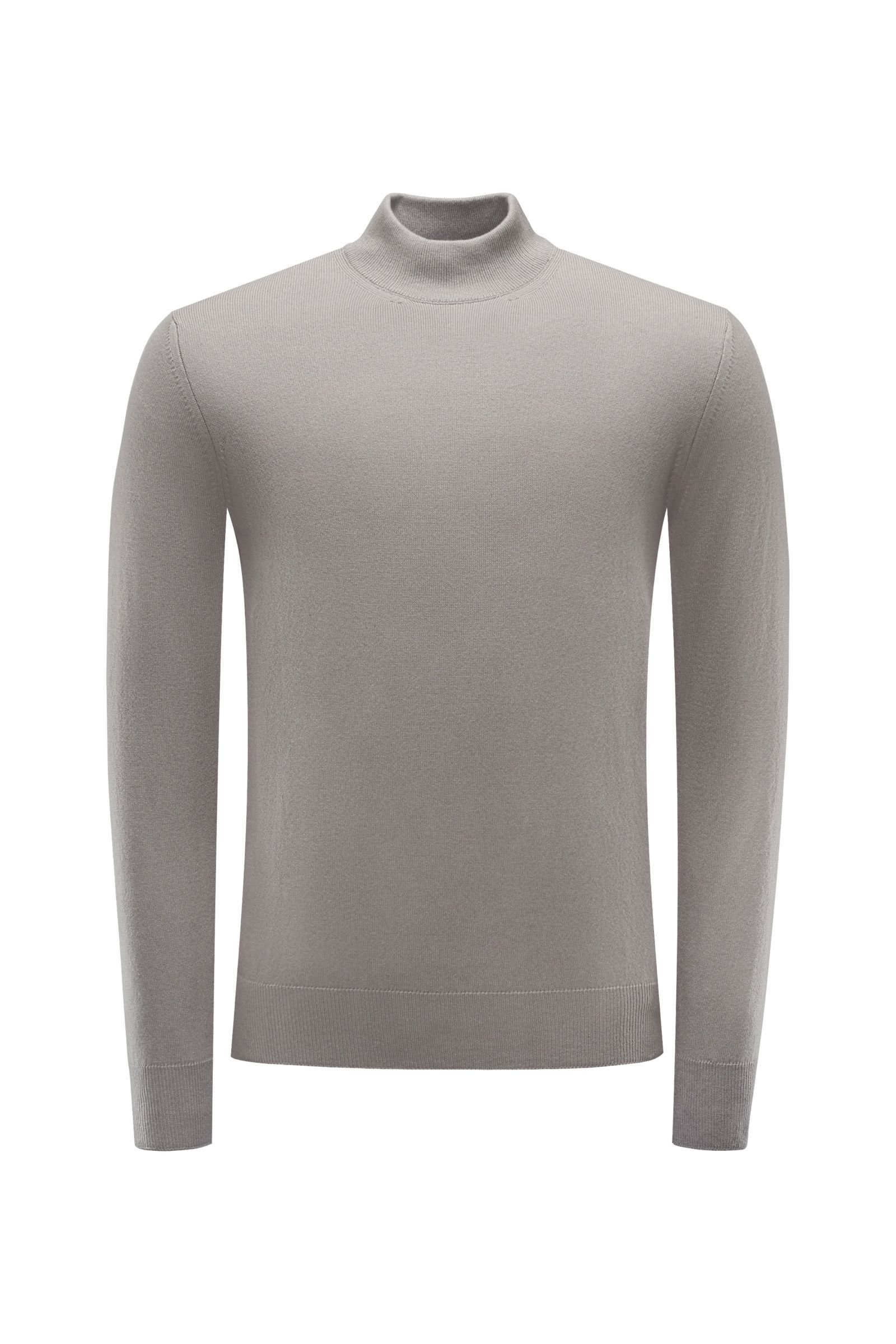 Cashmere jumper silver-grey