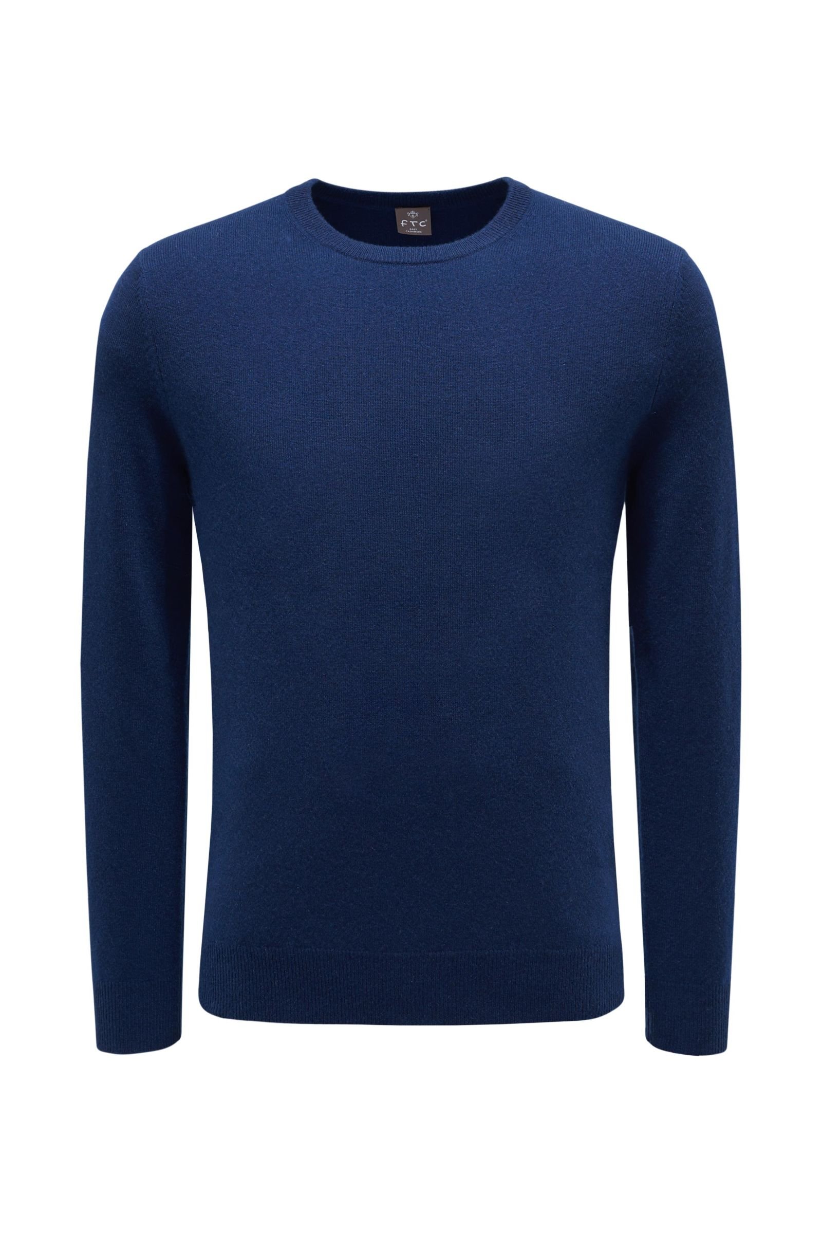 Baby-Cashmere R-Neck Pullover navy