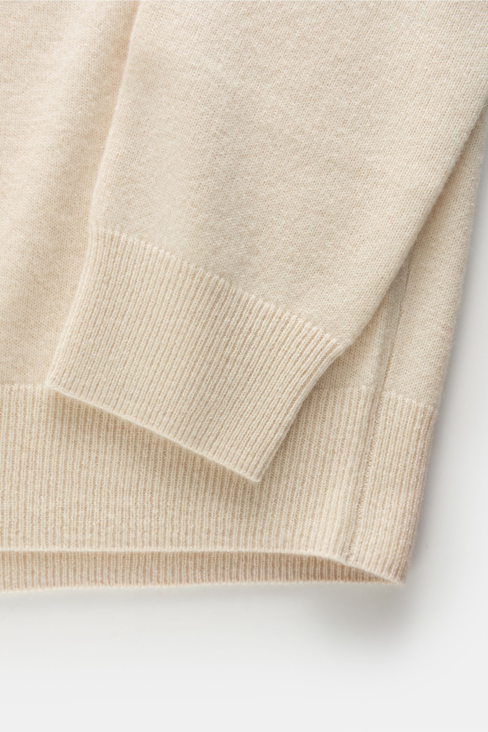 von Braun Cashmere Rundhals-Pullover creme