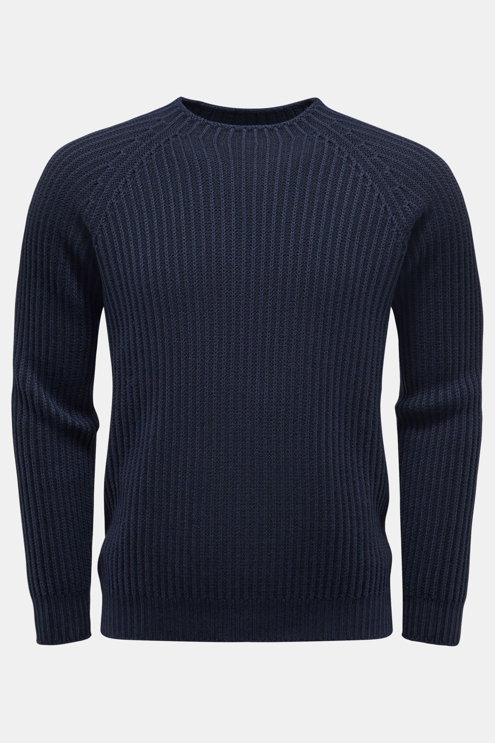 04651/ A trip in a bag Wende-Rundhalspullover navy