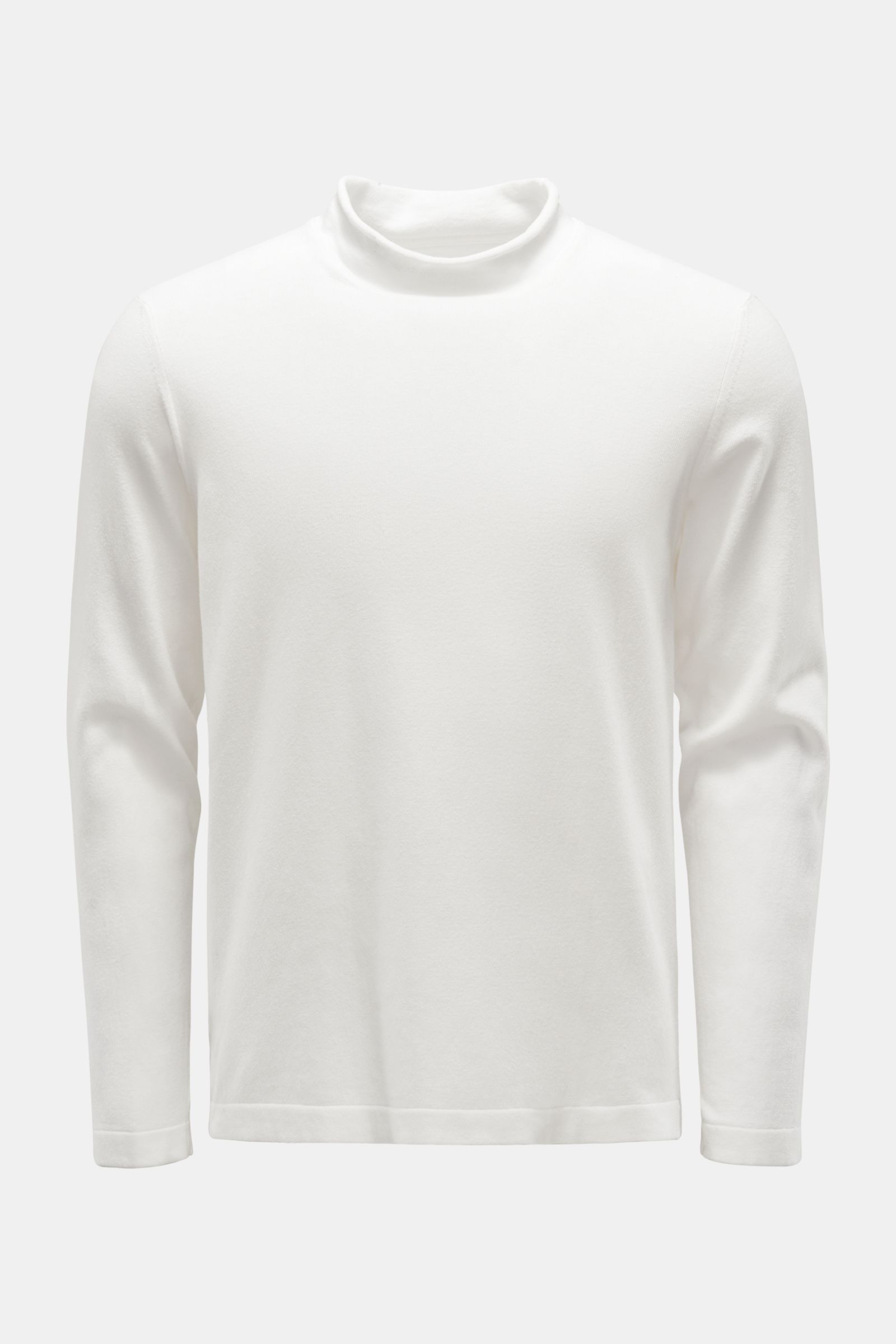 04651/ A trip in a bag Pullover 'Foggy Roll Crew' weiß