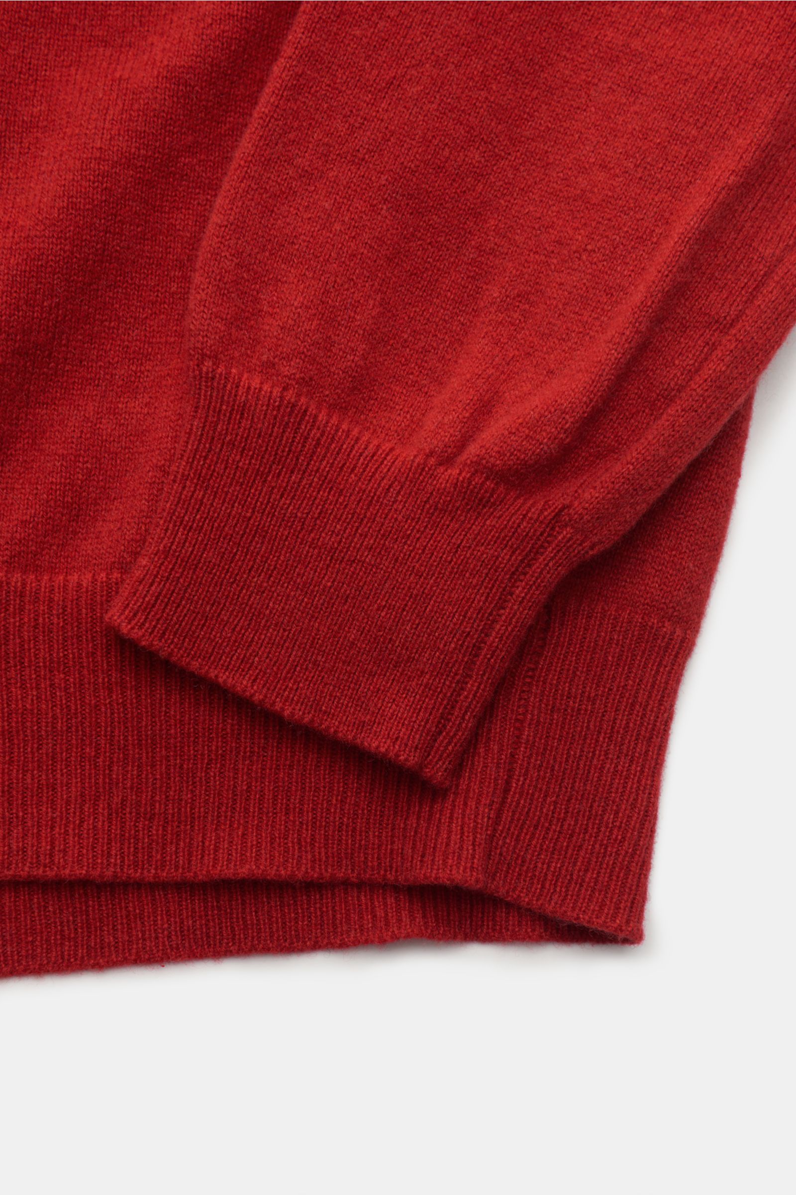 von Braun Cashmere Rundhalspullover rot