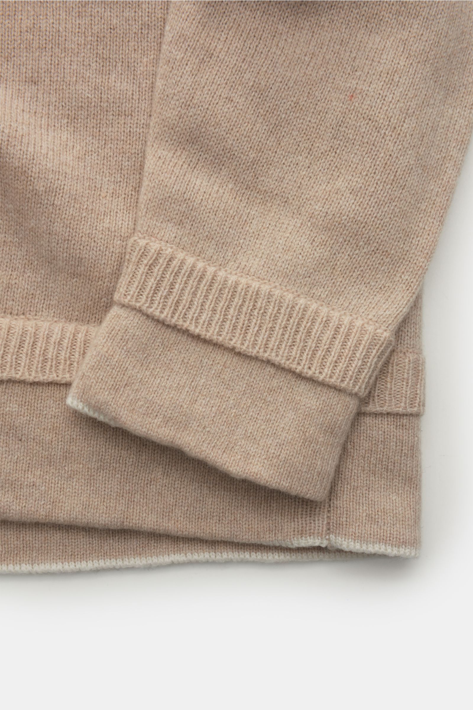von Braun Cashmere Rundhalspullover beige