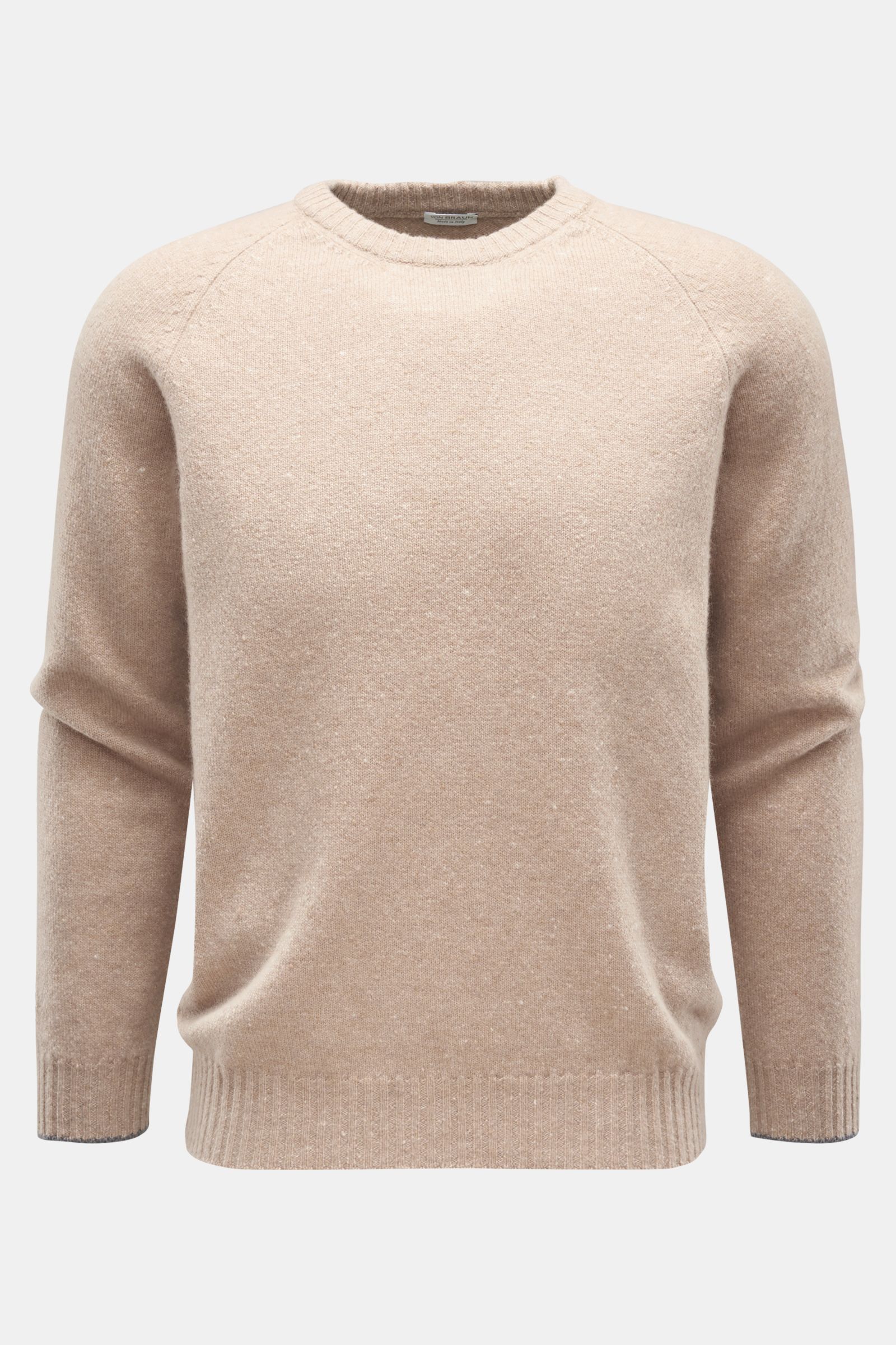 von Braun Crew neck jumper beige