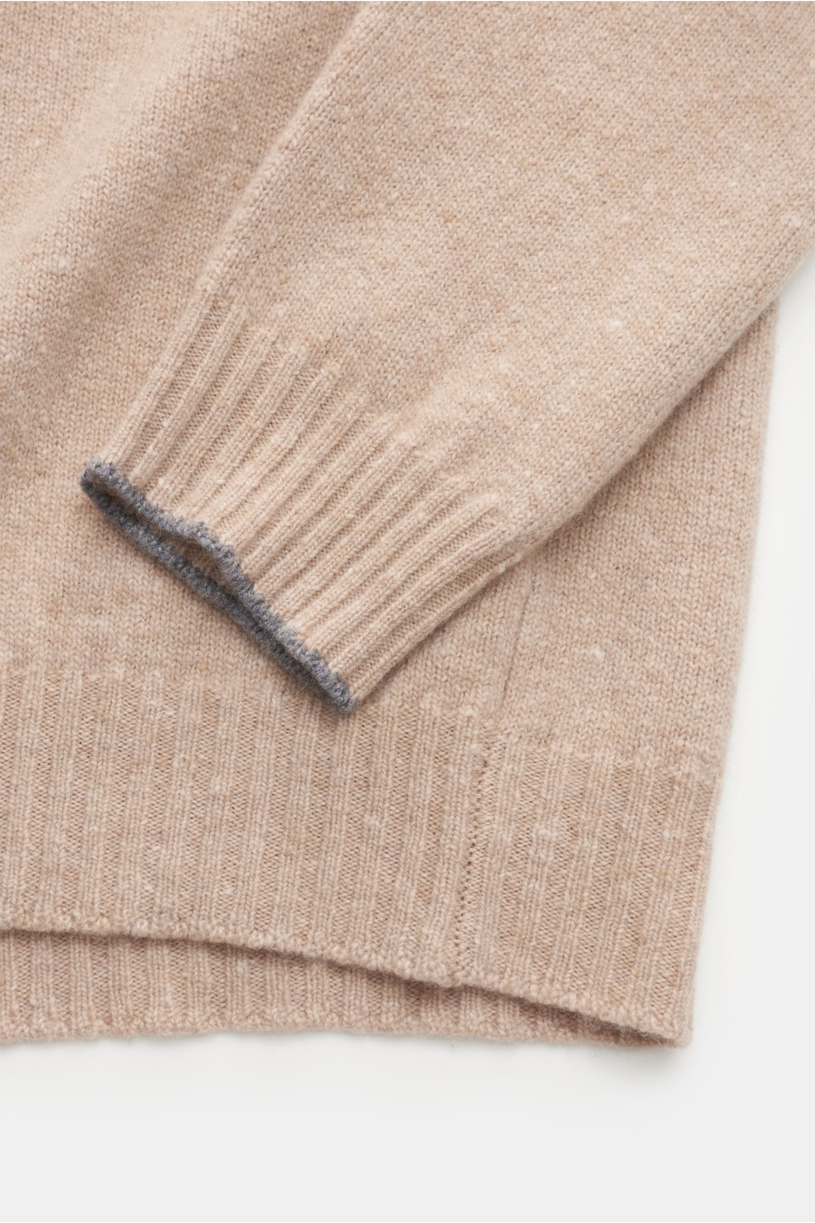 von Braun Crew neck jumper beige