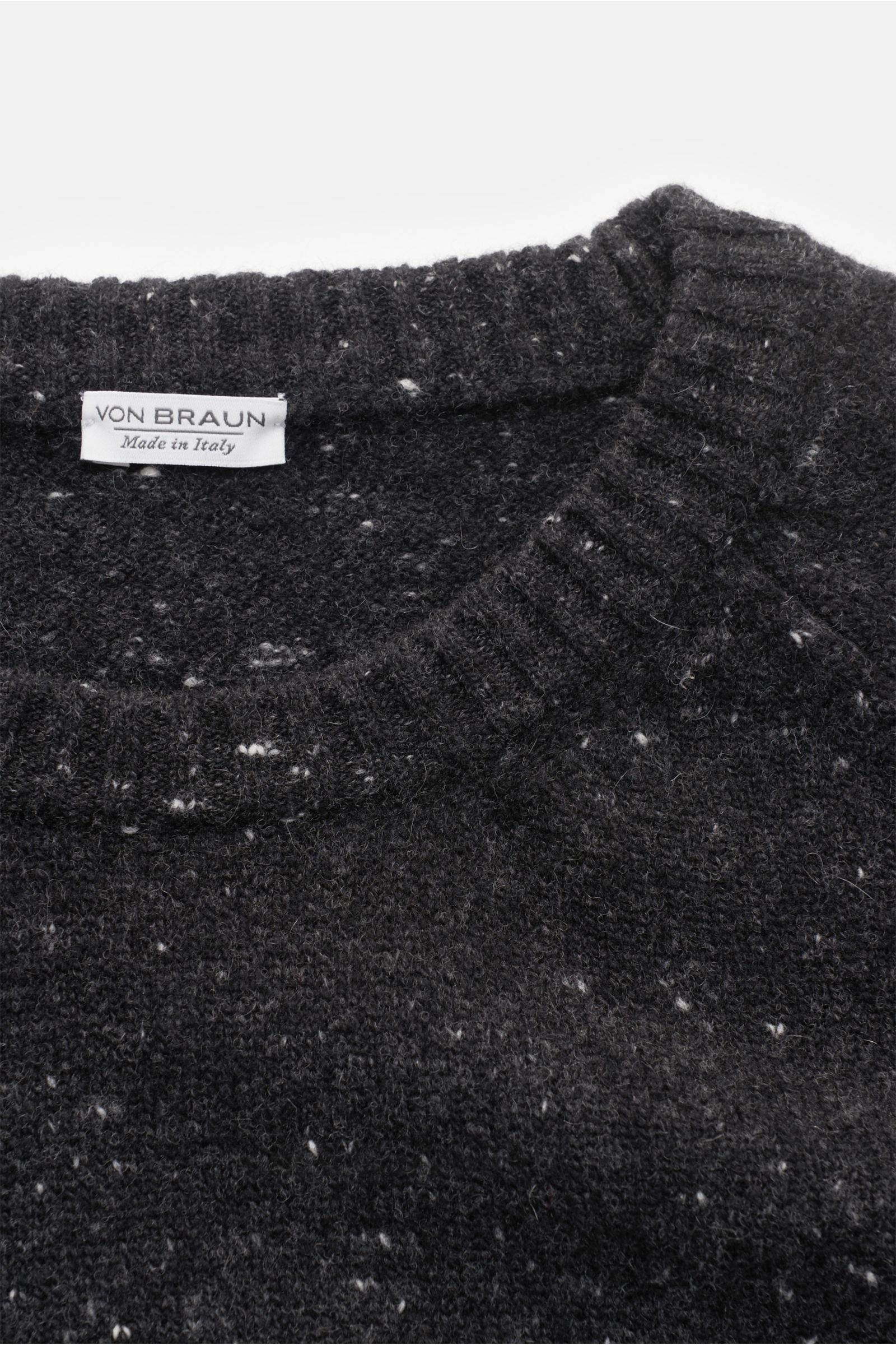von Braun Crew neck jumper anthracite