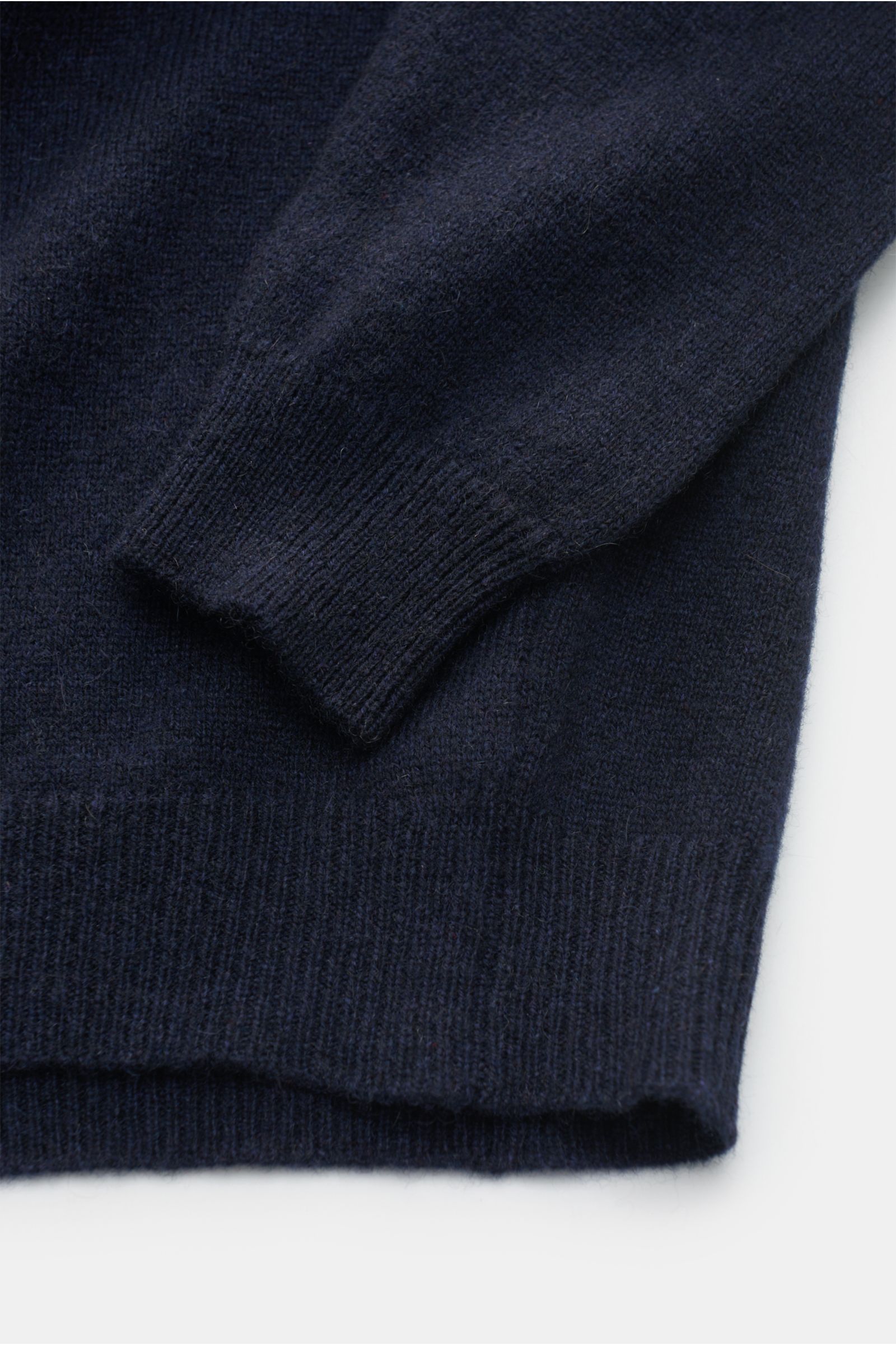 von Braun Kids’ cashmere crew neck jumper navy