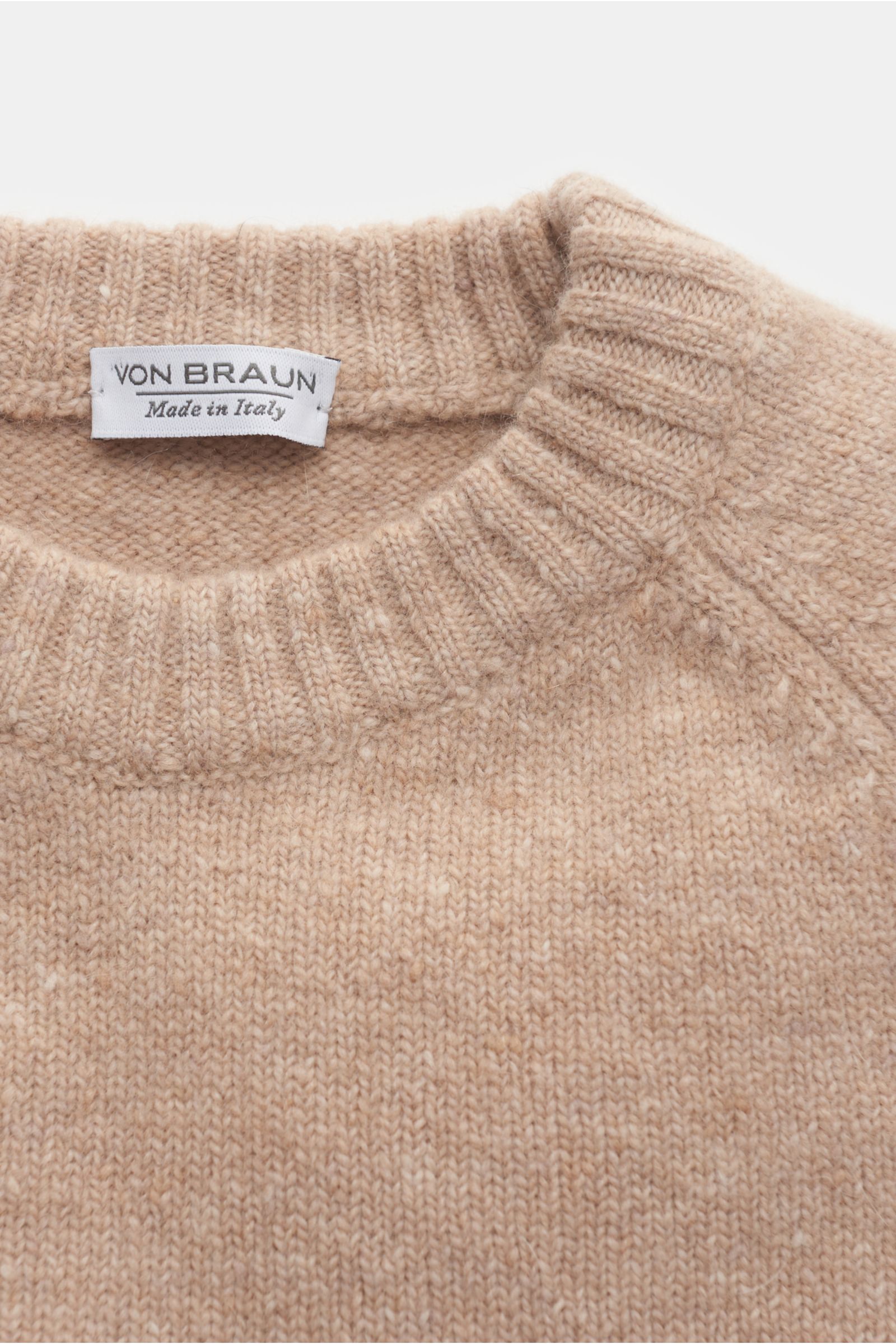 von Braun Kids’ crew neck jumper beige