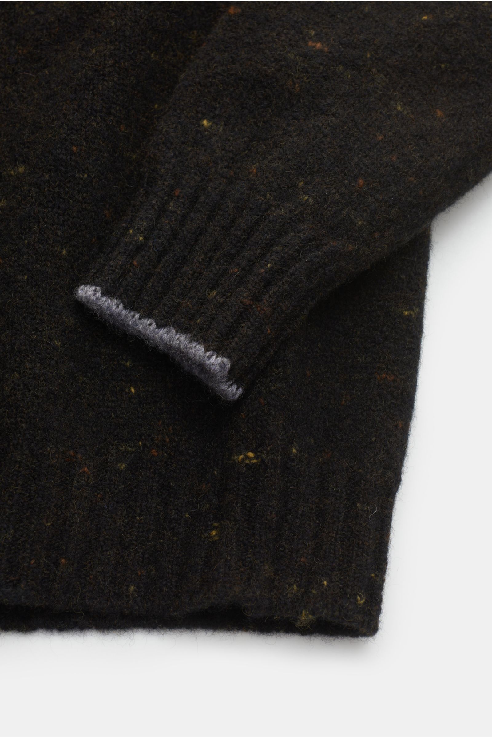 von Braun Kinder Rundhalspullover dark olive