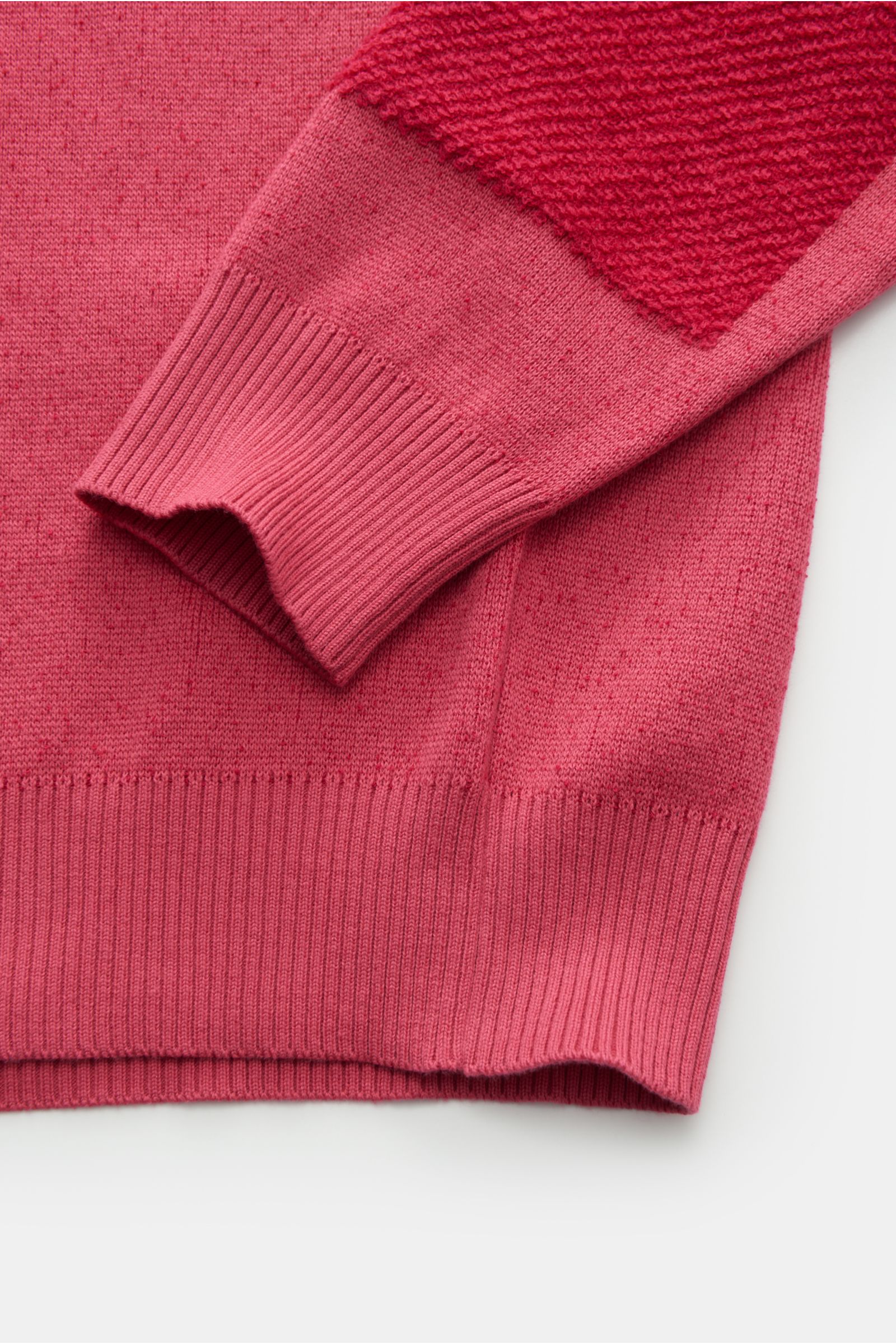 STONE ISLAND crew neck jumper magenta BRAUN Hamburg