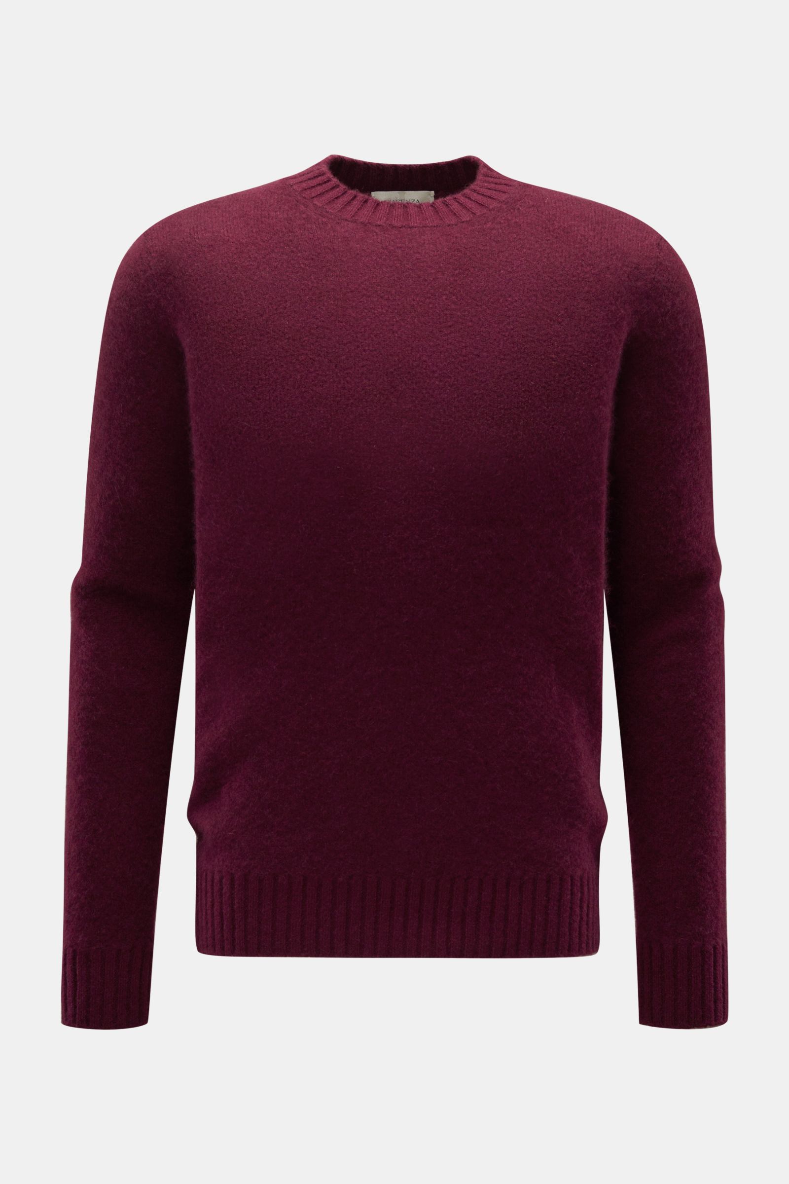 Piacenza 1733 Crew neck jumper burgundy