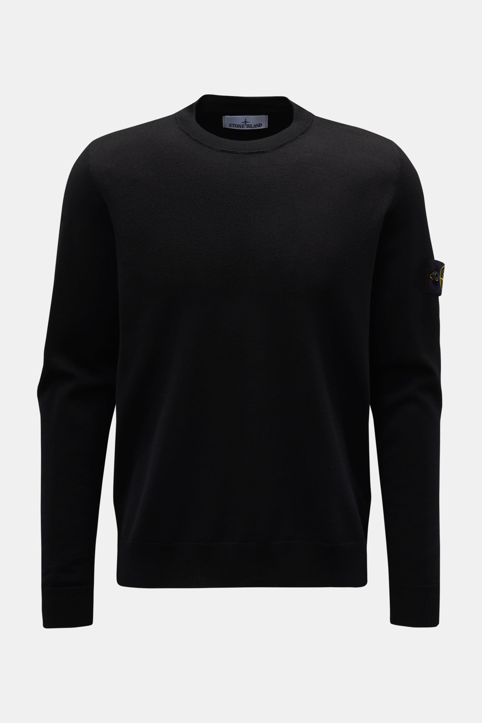 Stone Island Crew neck jumper black