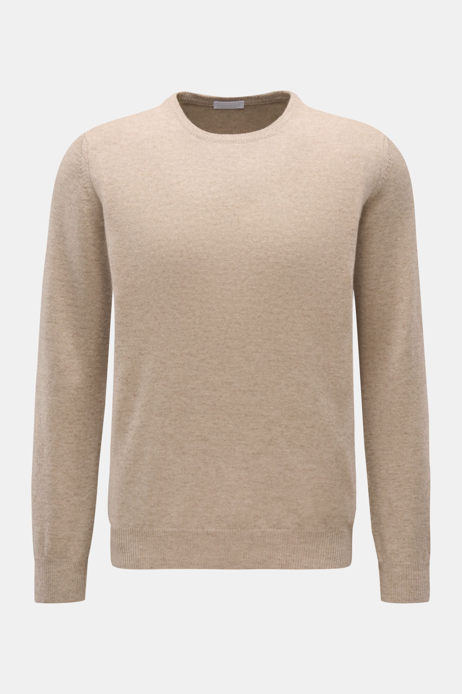 BRAUN Hamburg Essentials Cashmere crew neck jumper beige