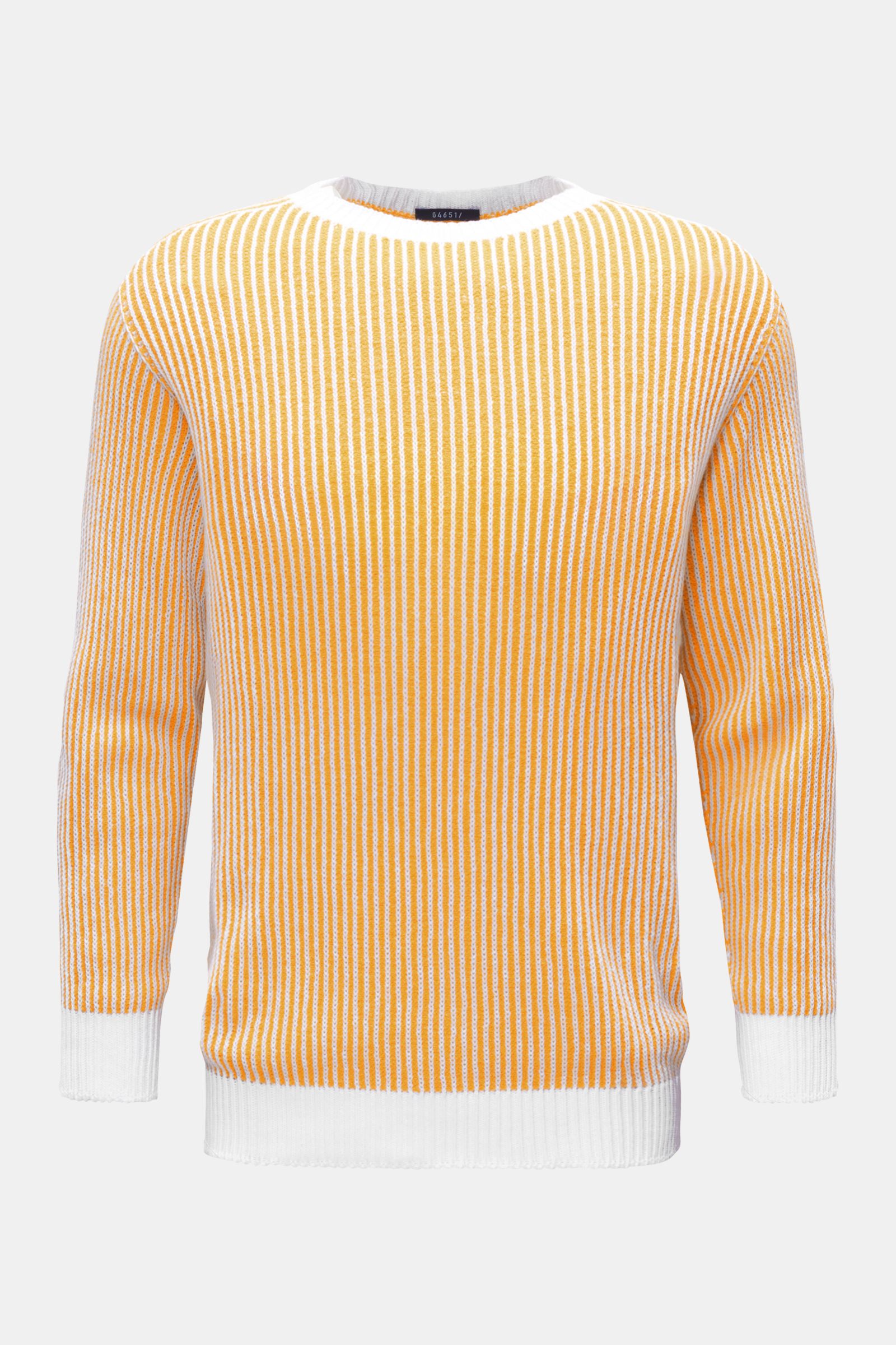 04651/ A trip in a bag Reversible crew neck jumper 'Reversible Crew' yellow