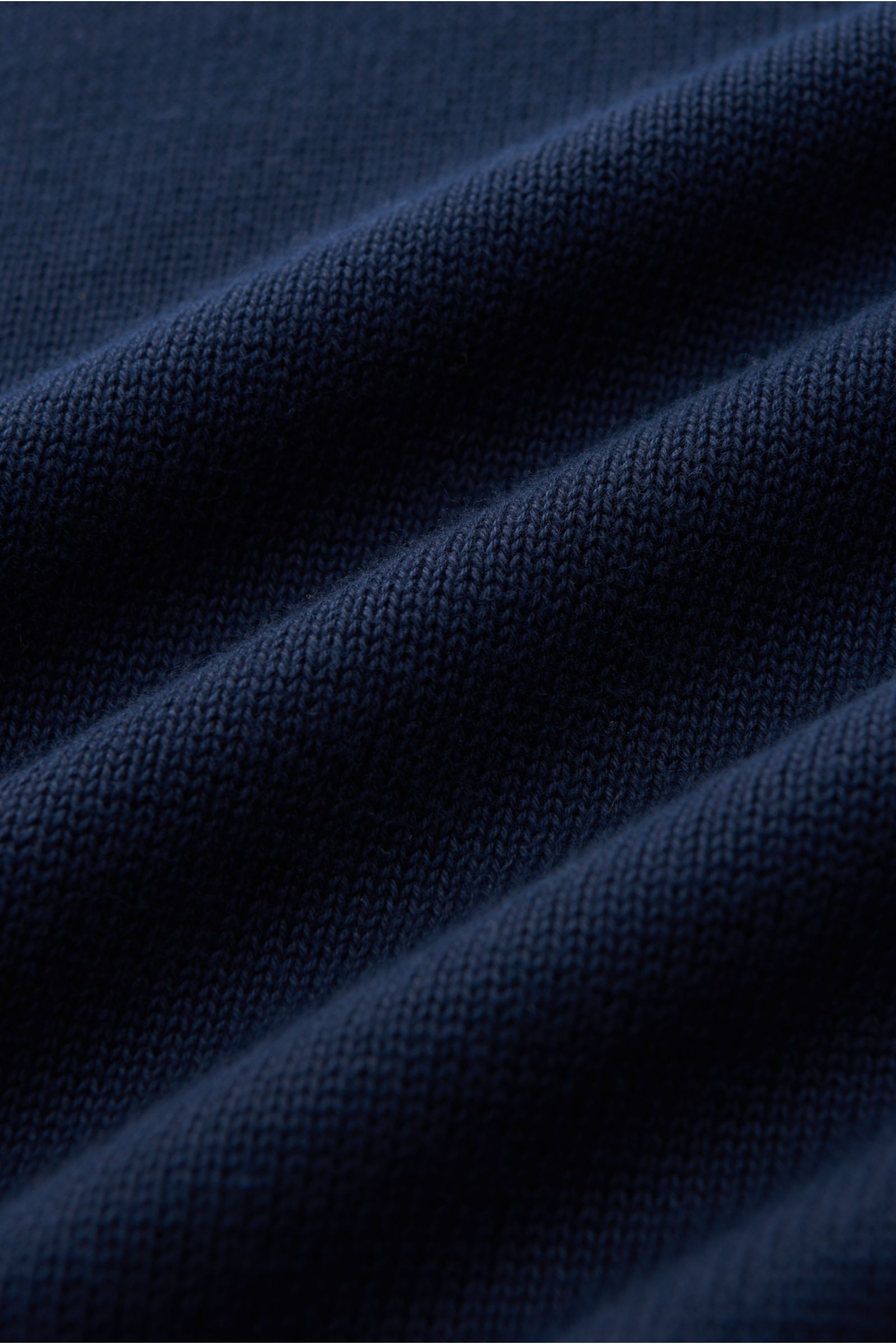 04651/ A trip in a bag Crew neck jumper 'Cotton Crew' navy