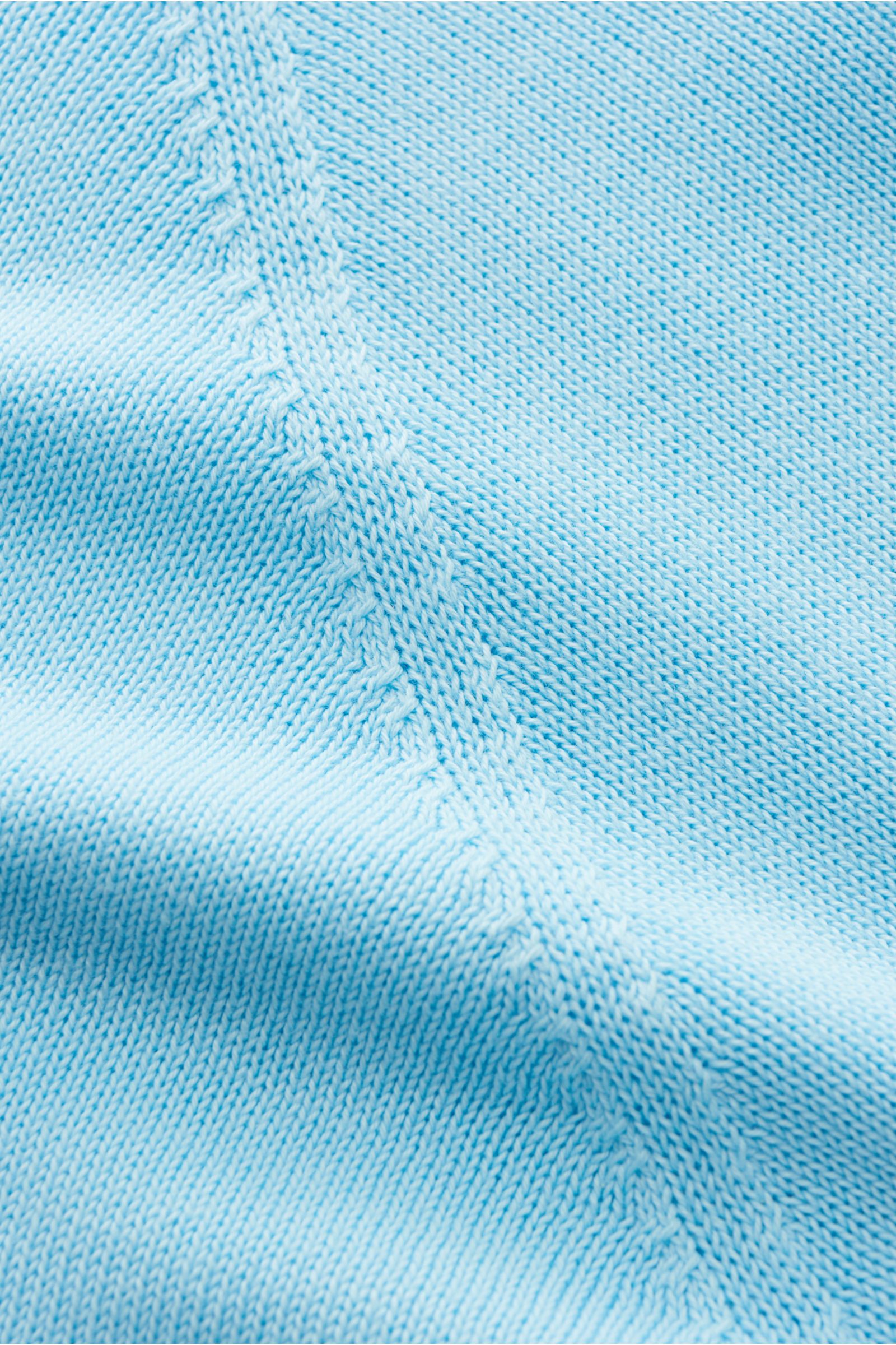 04651/ A trip in a bag Rundhals-Pullover 'Cotton Crew' hellblau