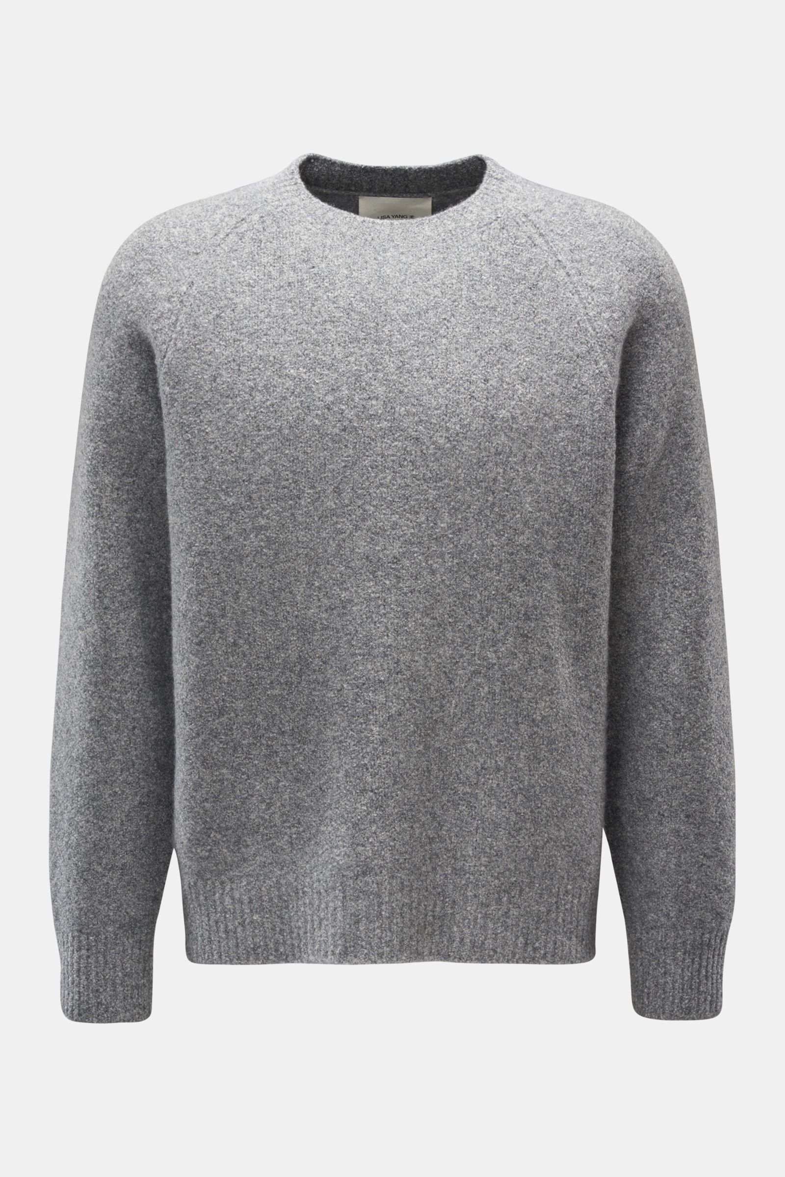 Crew neck jumper 'Zion' grey melange
