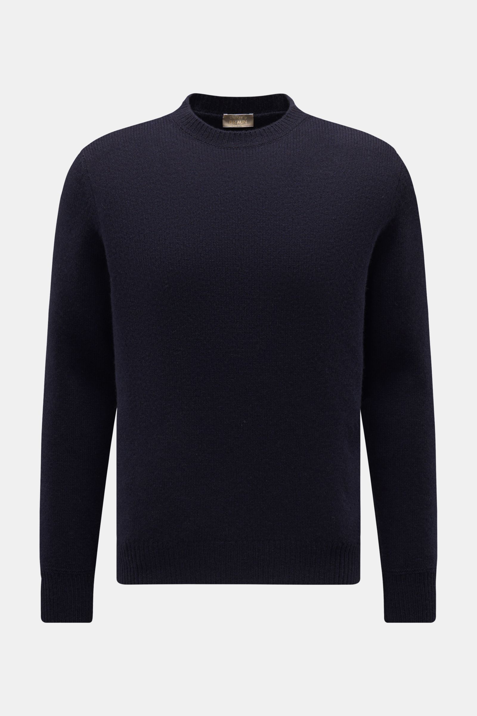 Cruciani Cashmere crew neck jumper navy