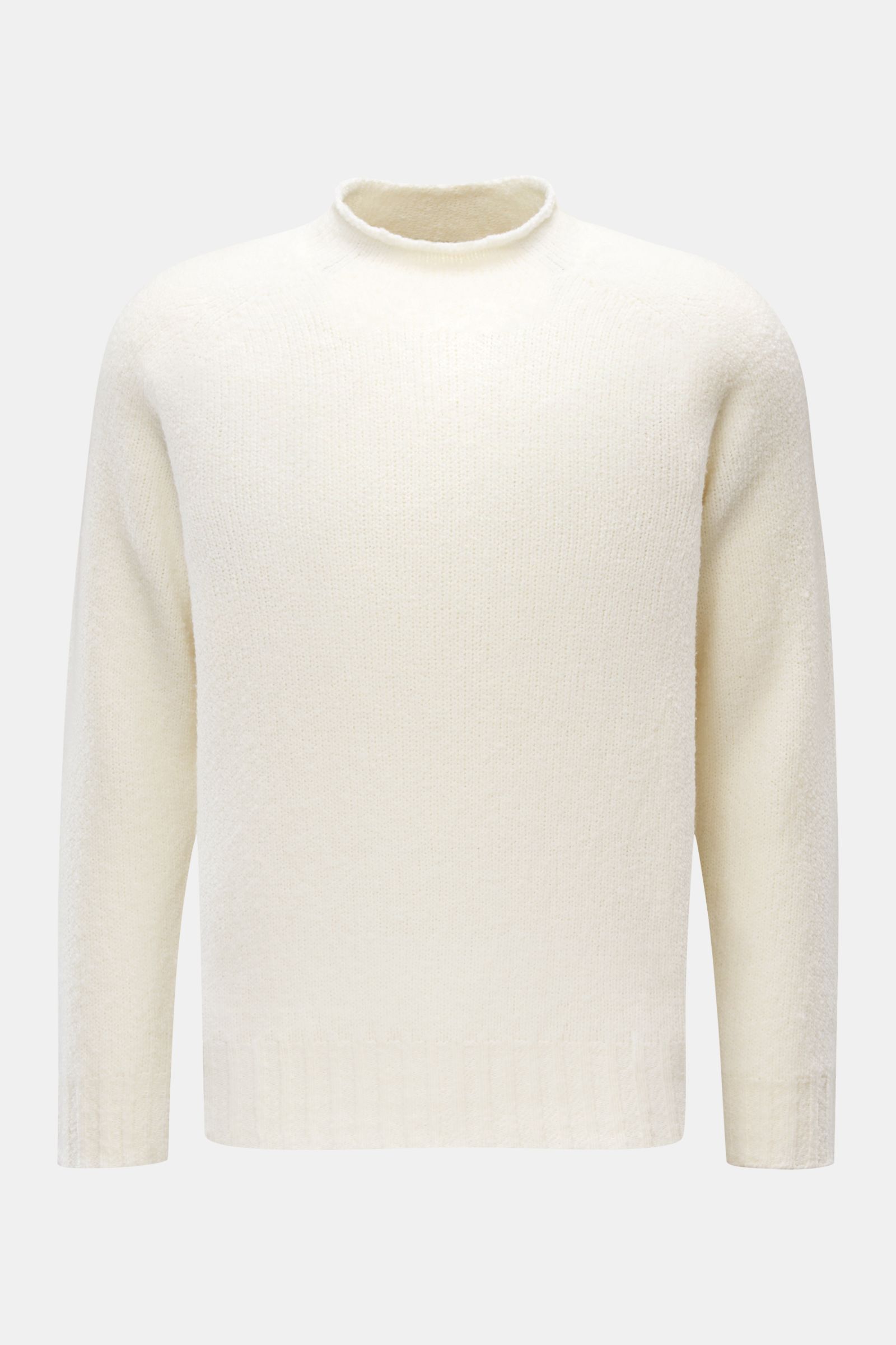 Drumohr Merino Rundhalspullover creme