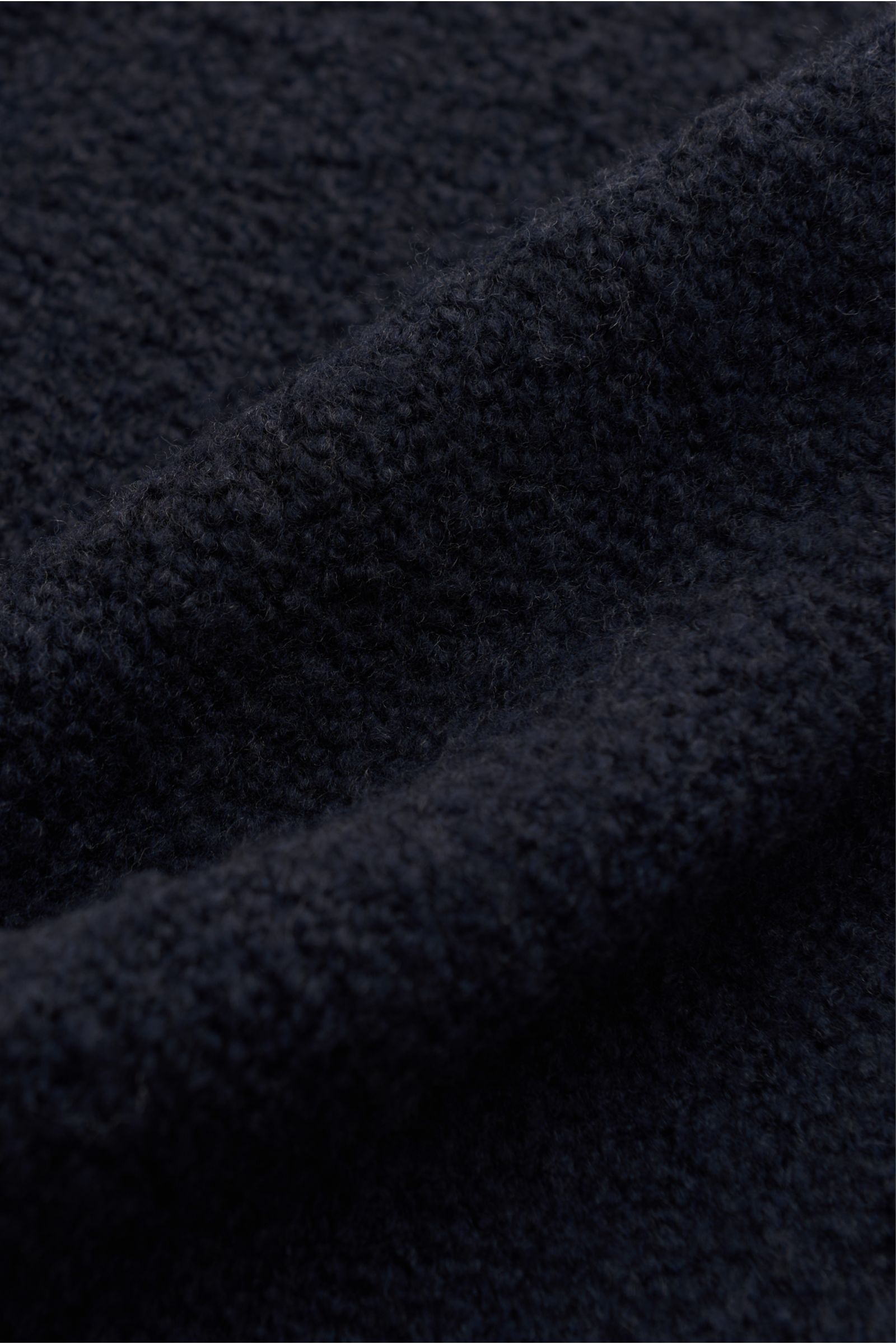 Drumohr Merino crew neck jumper dark navy