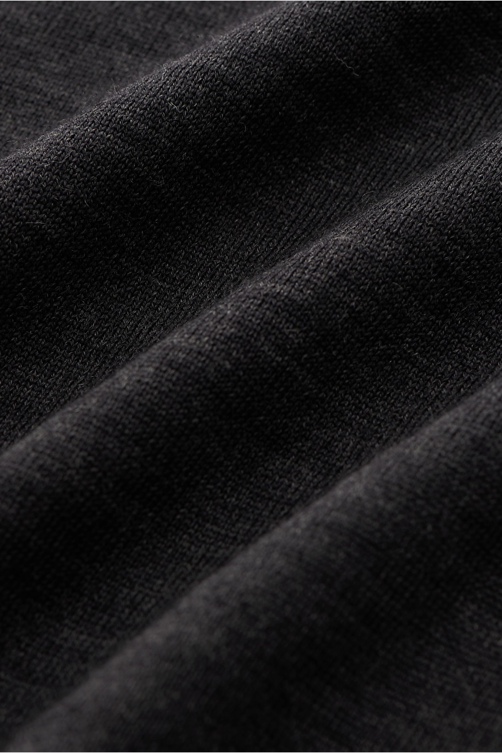 Filippo de Laurentiis Rundhalspullover anthrazit meliert