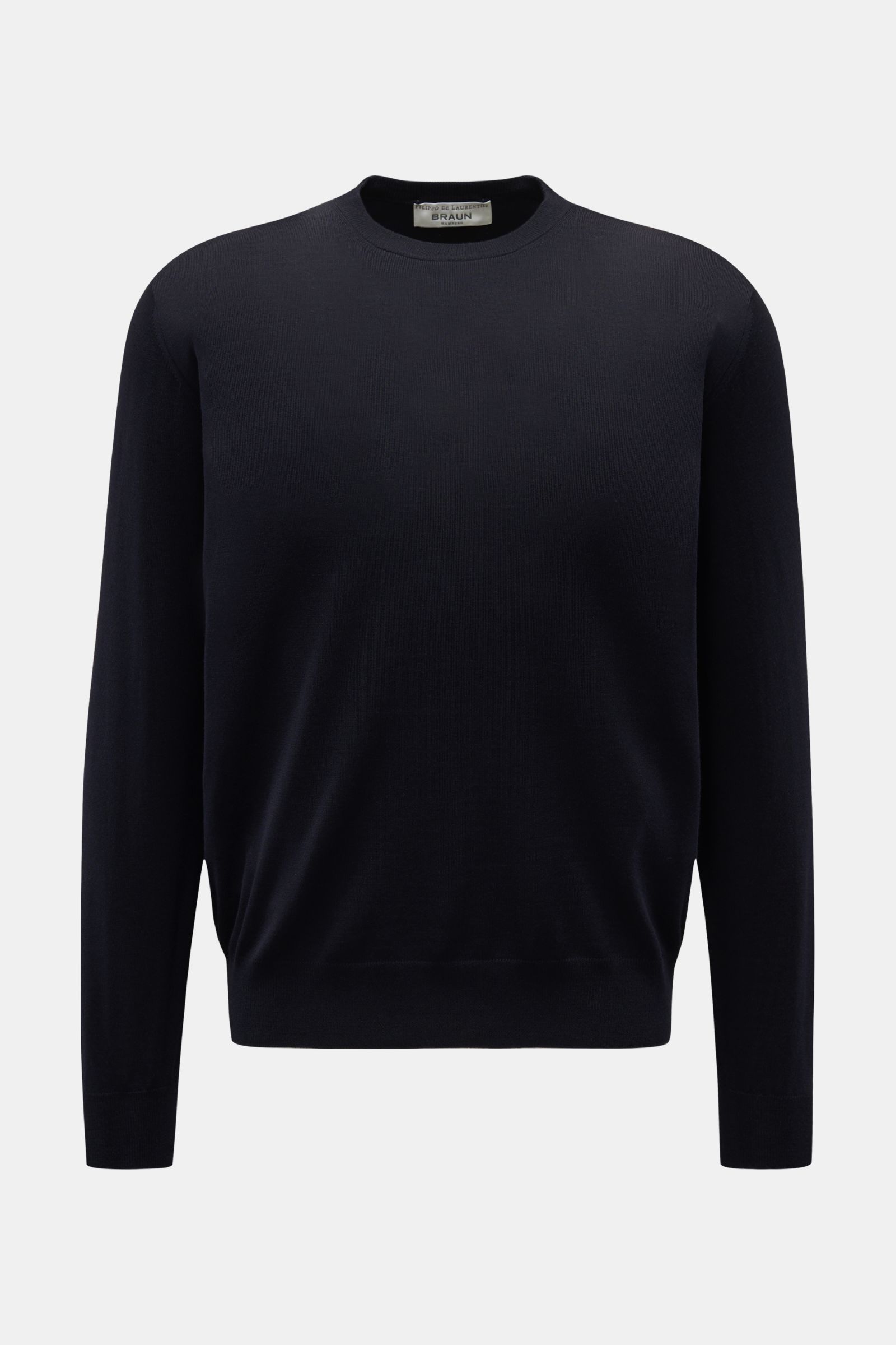 Filippo de Laurentiis Crew neck jumper dark navy