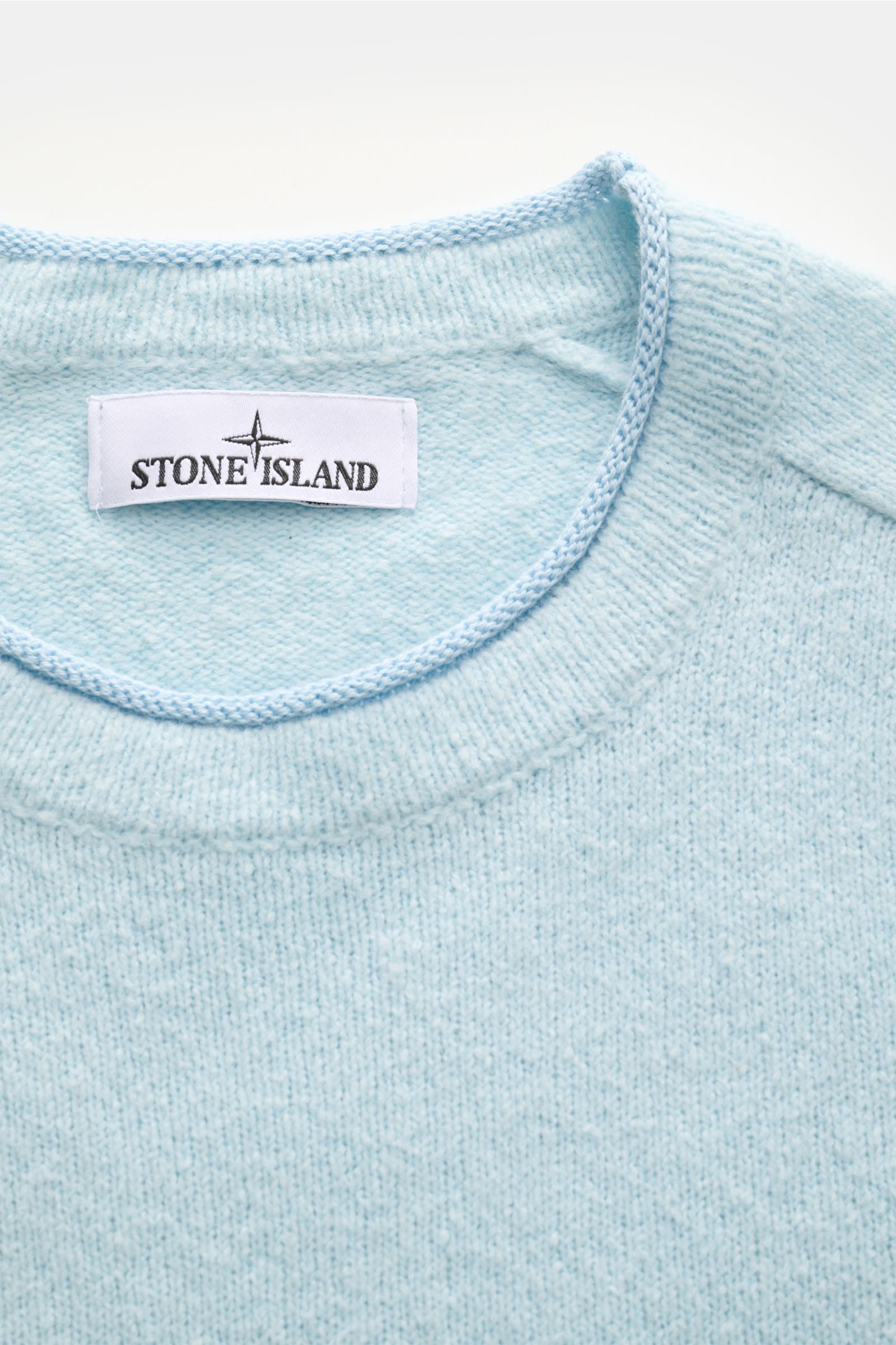 Sweatshirt Babyblau Stone Island Pullover Hellgrau Stone Island