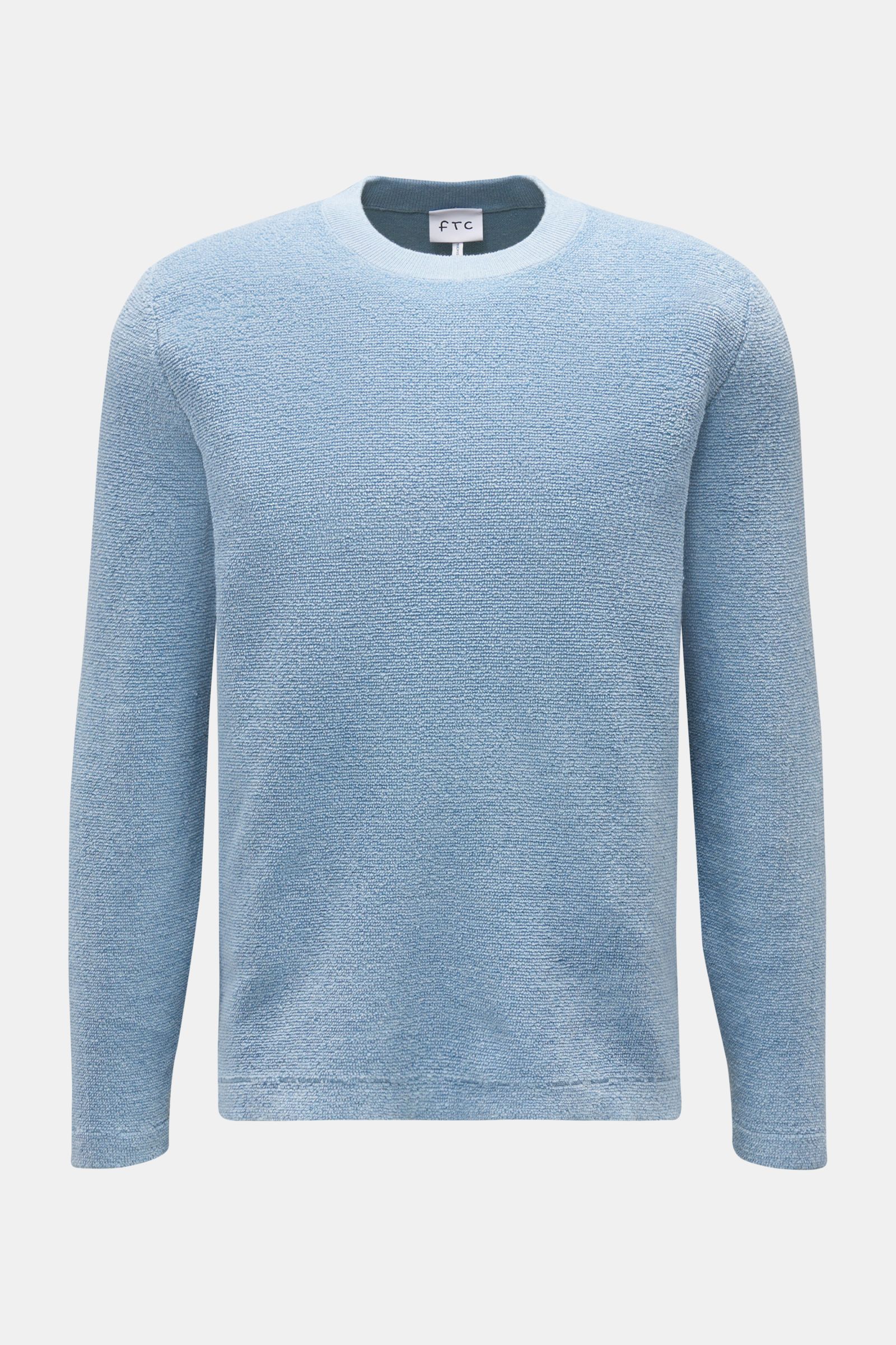 FTC Rundhalspullover rauchblau