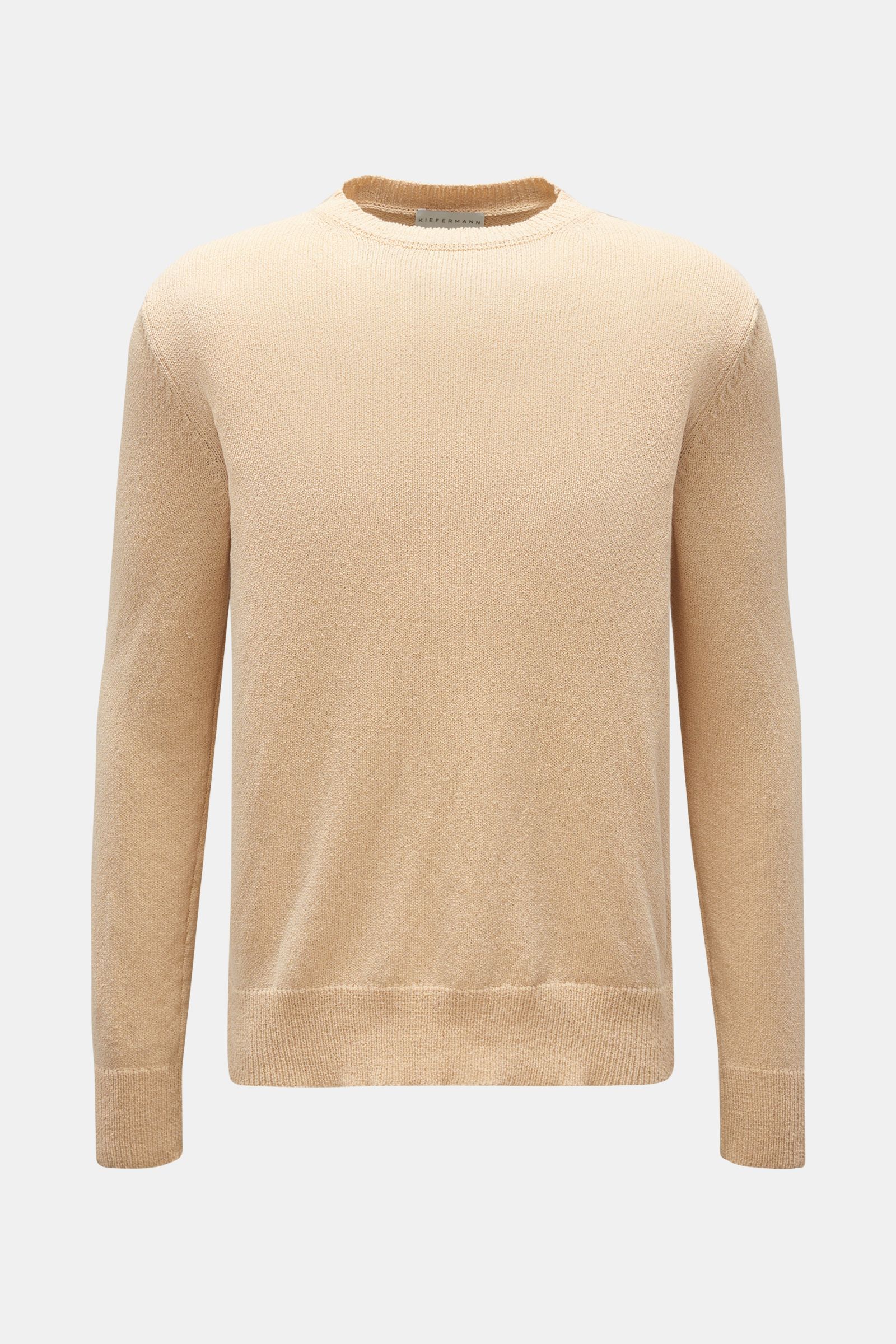 Kiefermann Crew neck jumper 'Samsonio' beige