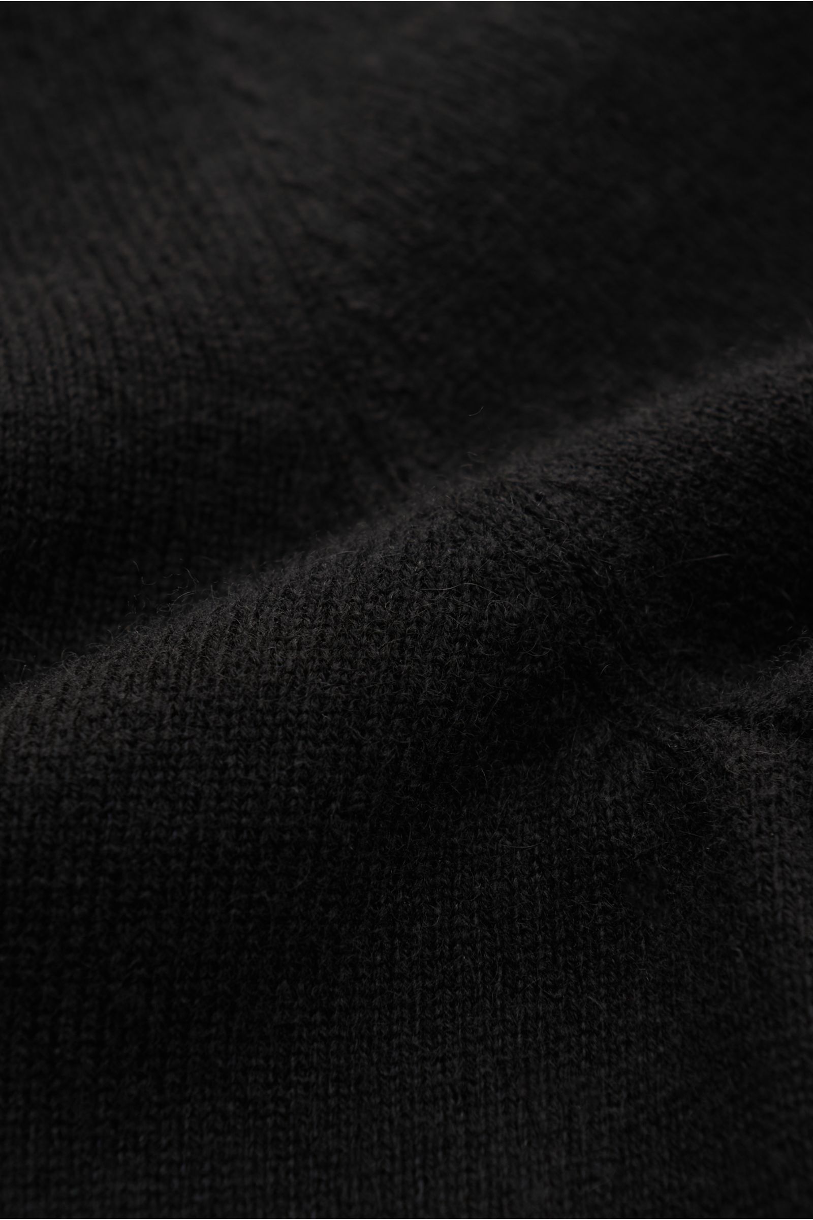 von Braun Cashmere Rundhalspullover schwarz