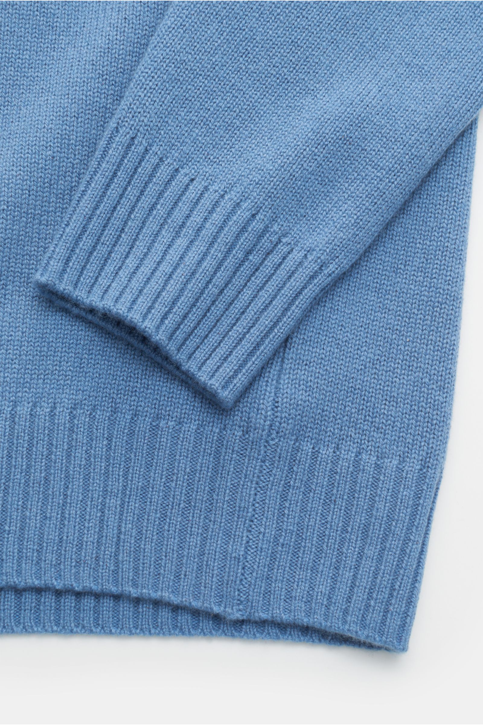 von Braun Cashmere Rundhalspullover blau