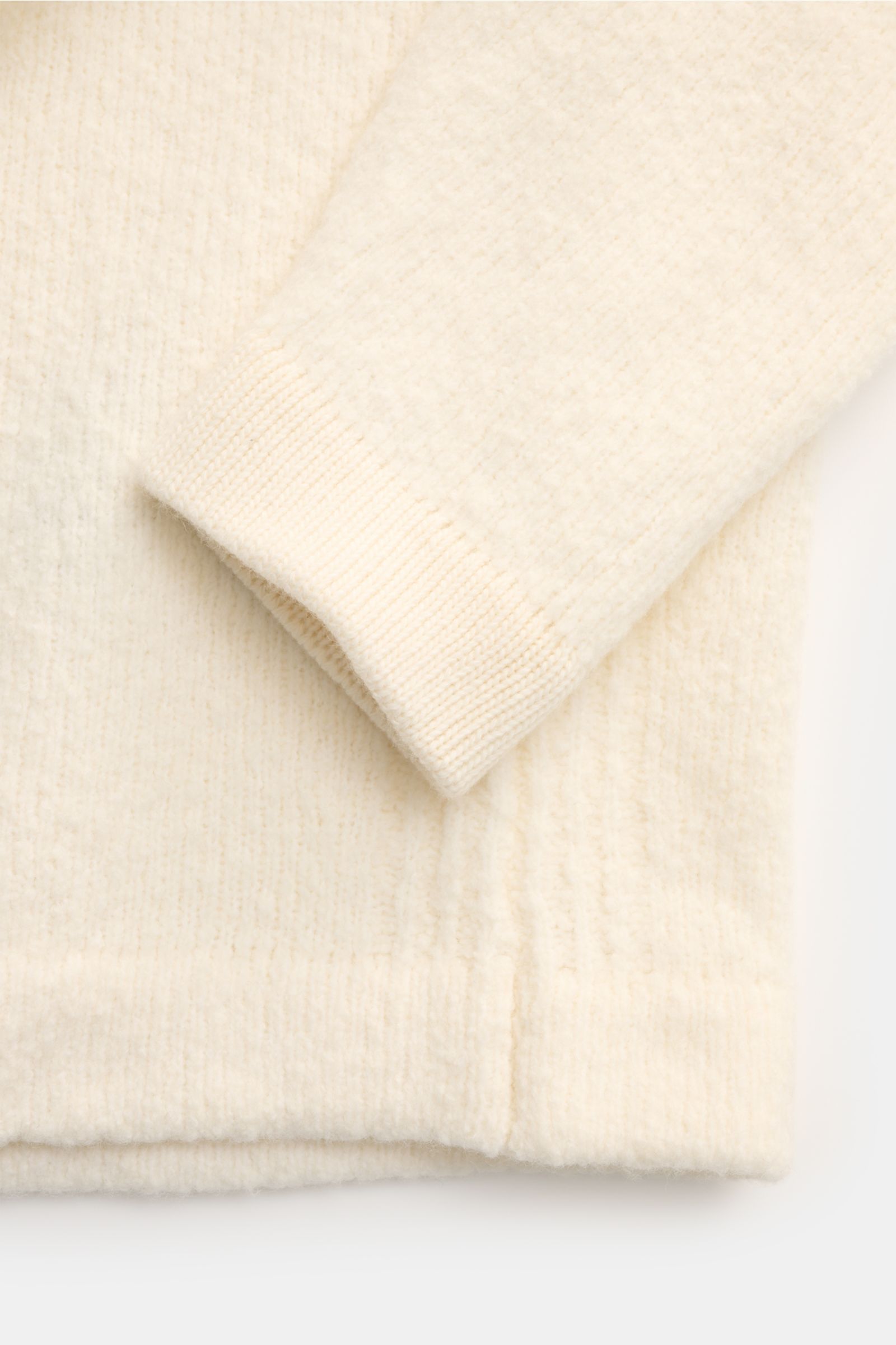 Stone Island Rundhalspullover 'Fancy Yarn' creme