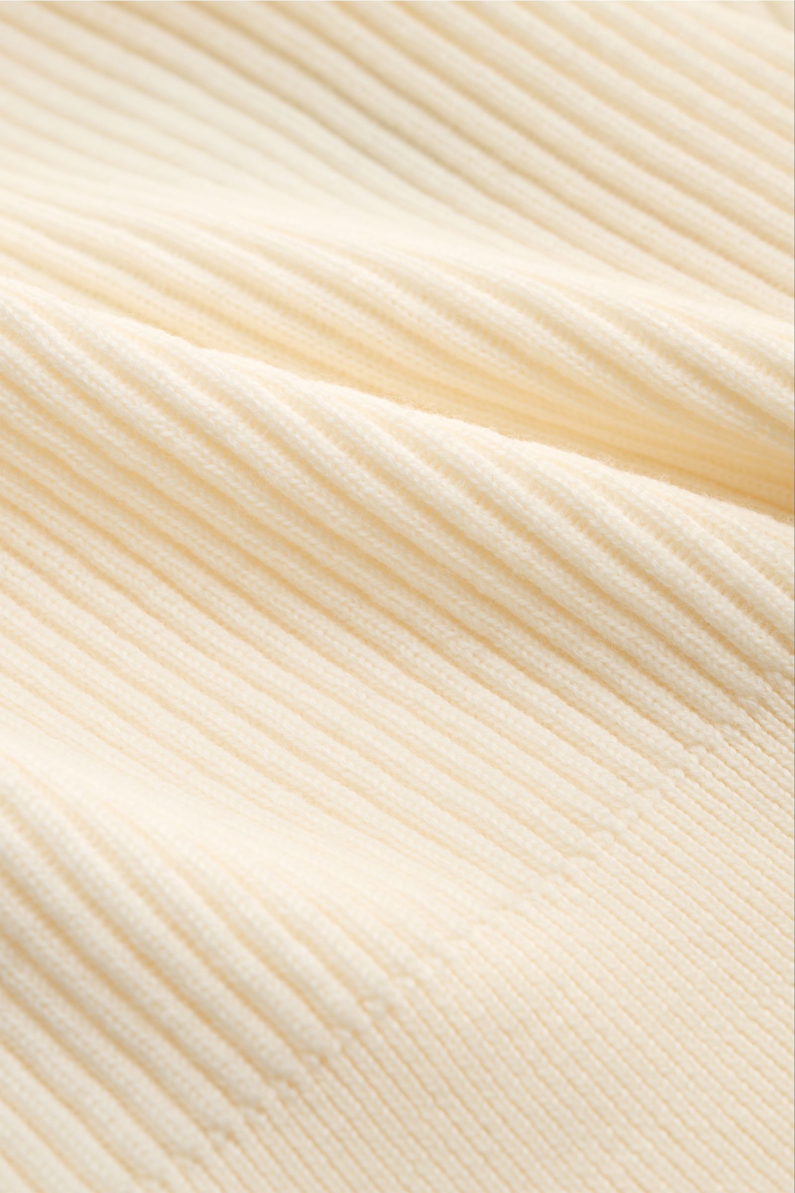 Stone Island Rundhalspullover 'Full Rib' creme