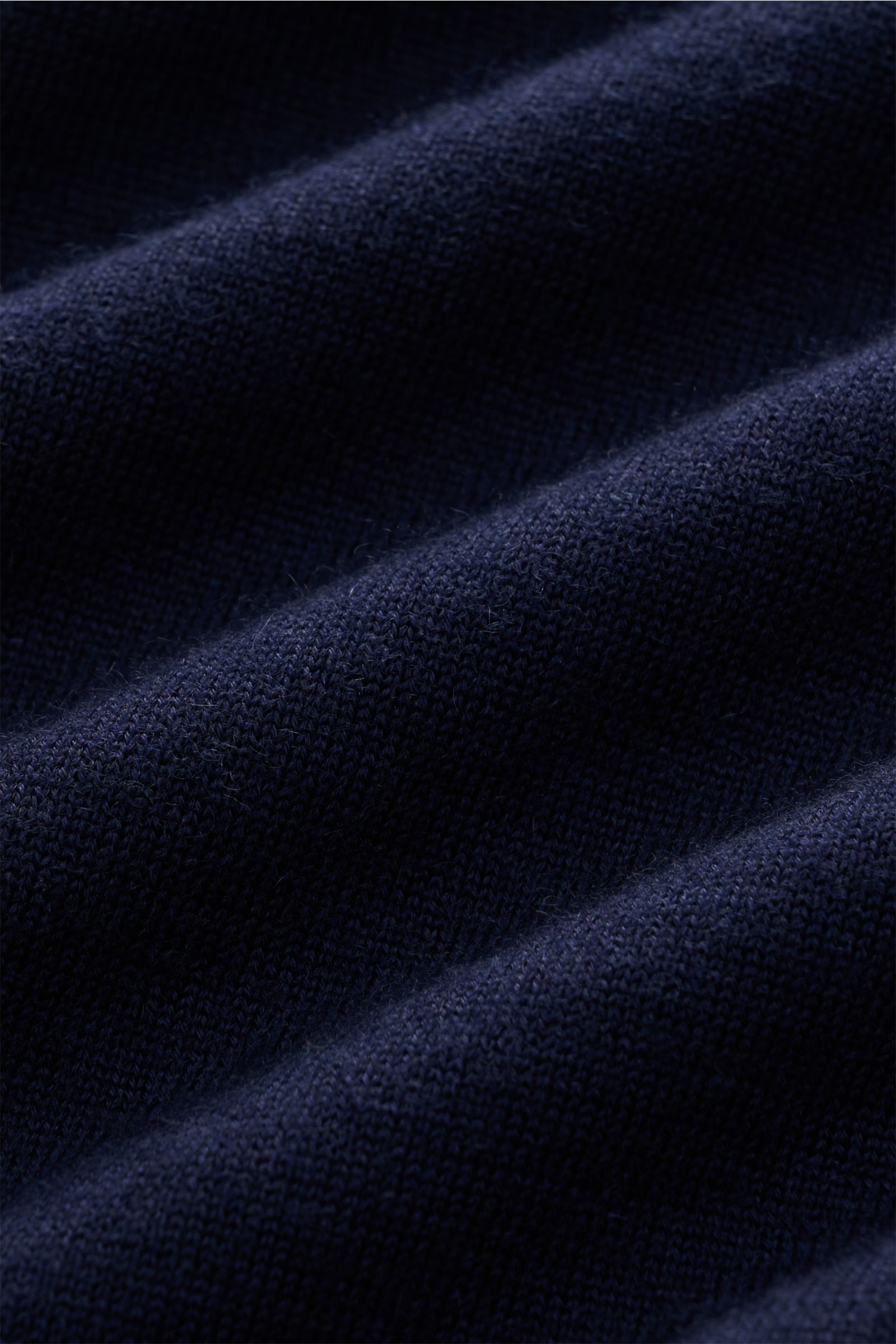 Fioroni Cashmere Rundhalspullover navy