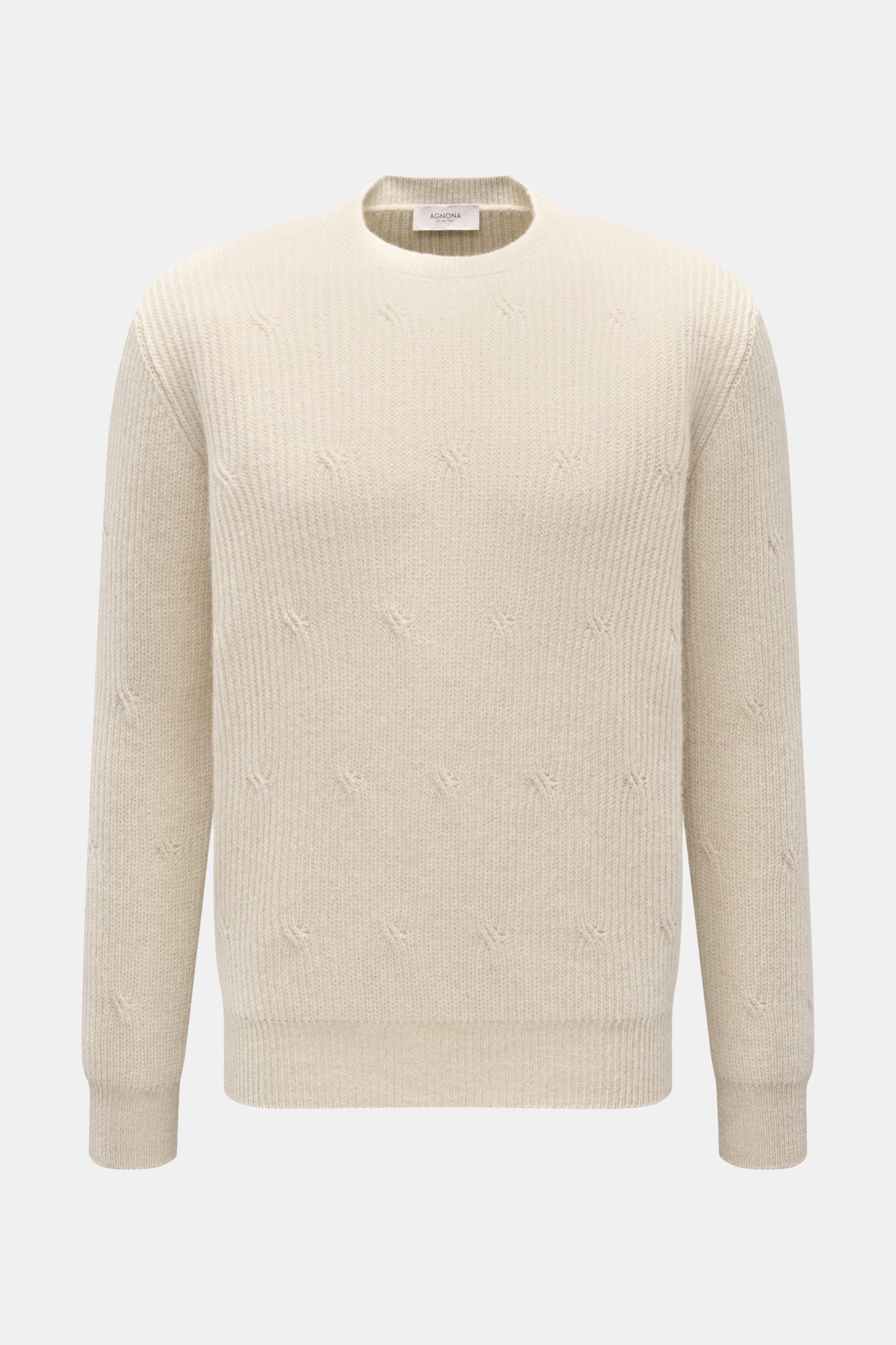 【AGNONA】 ベージュ 長袖薄手　カシミヤ AGNONA: Discover timeless men's fashion now! | BRAUN Hamburg