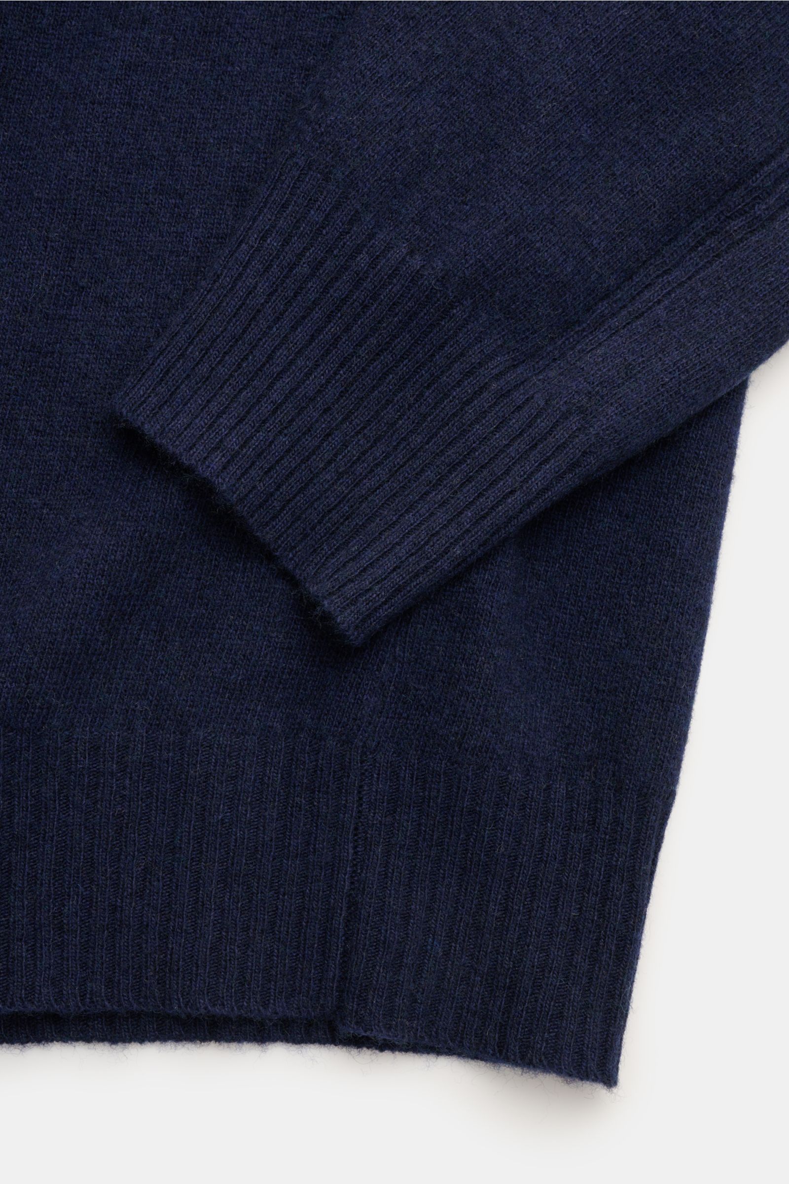 04651/ A trip in a bag Rundhalspullover 'Boiled Crew' navy