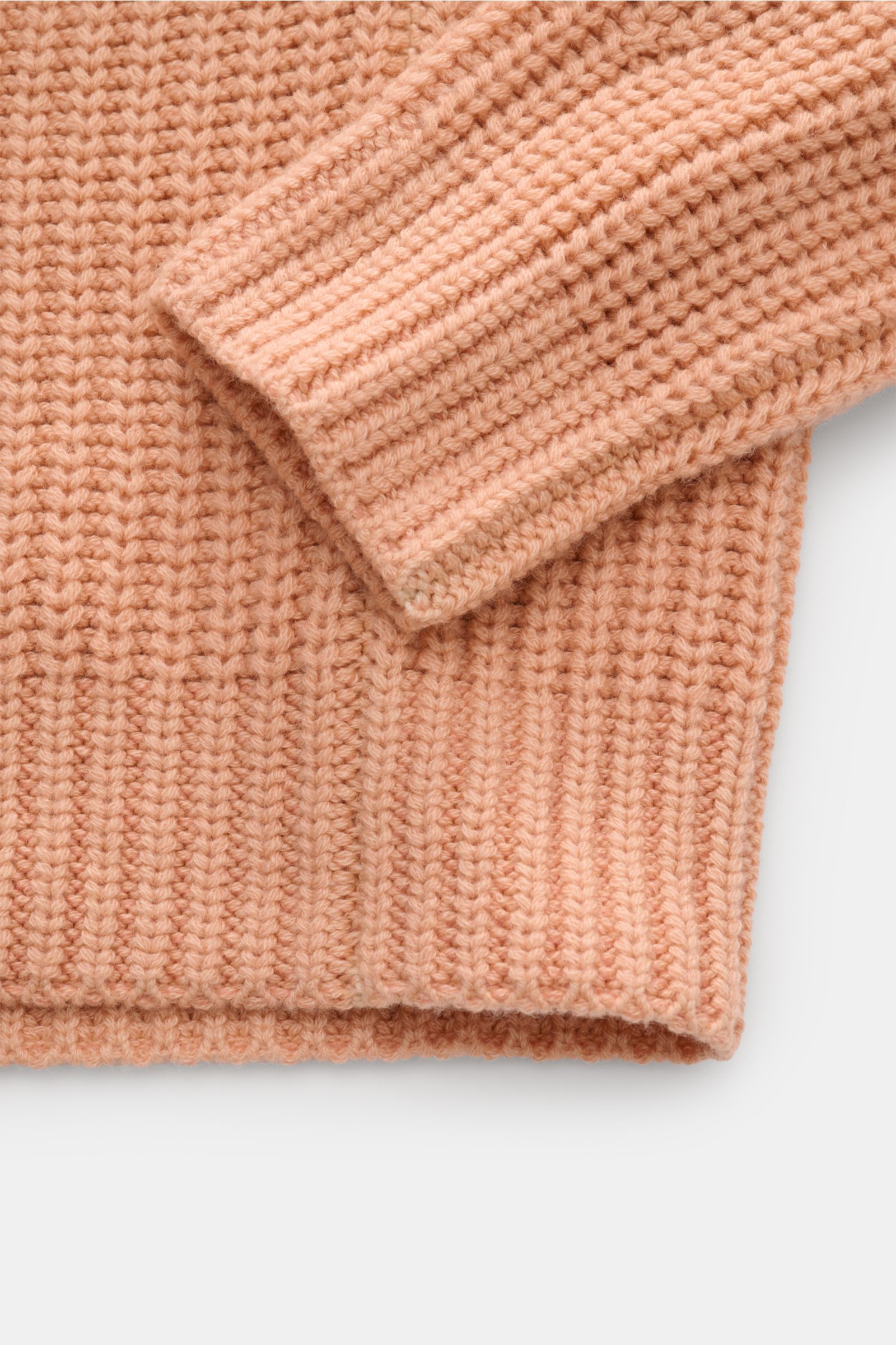 Iris von Arnim Cashmere Rundhalspullover 'Aurenzo' apricot